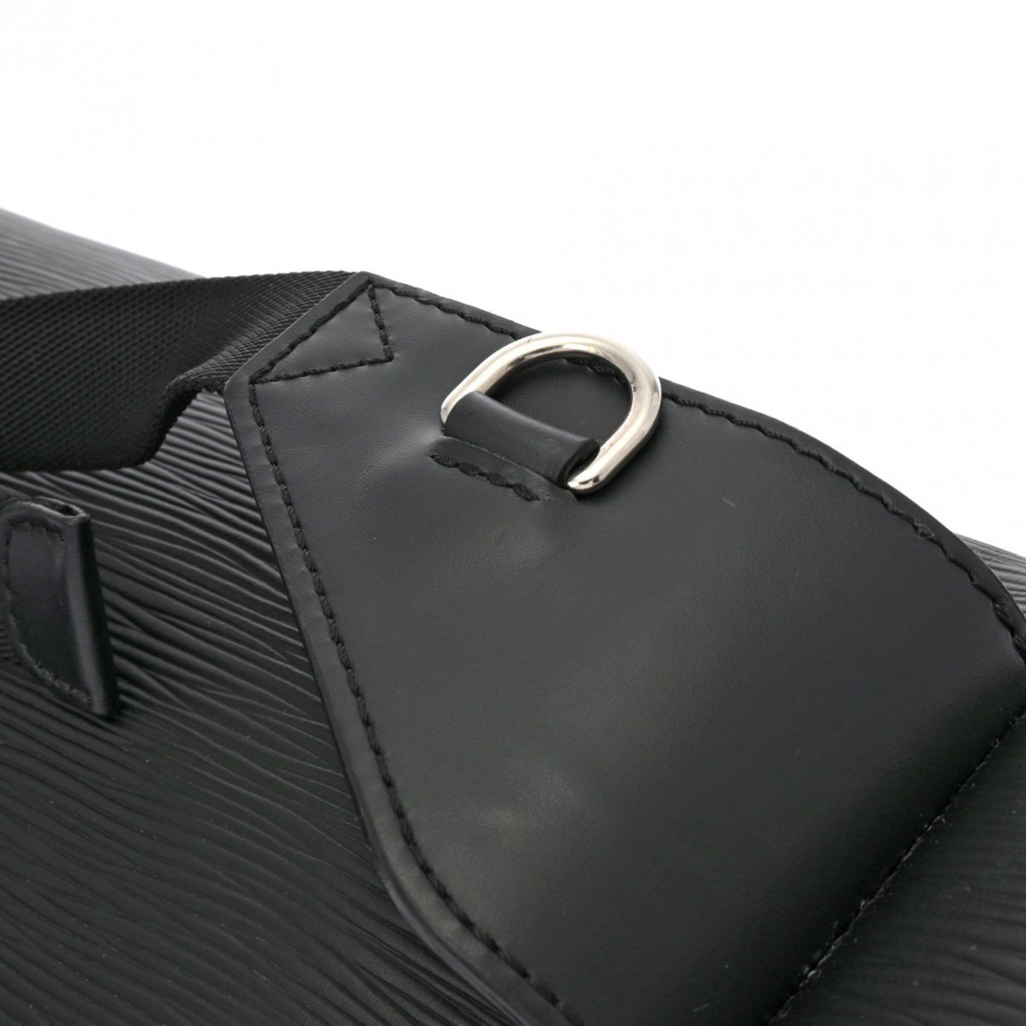 Louis Vuitton LOUIS VUITTON Epi Bum Bag LV Circle Black M55131 Men's Leather Body Size ONE SIZE - 6 Thumbnail
