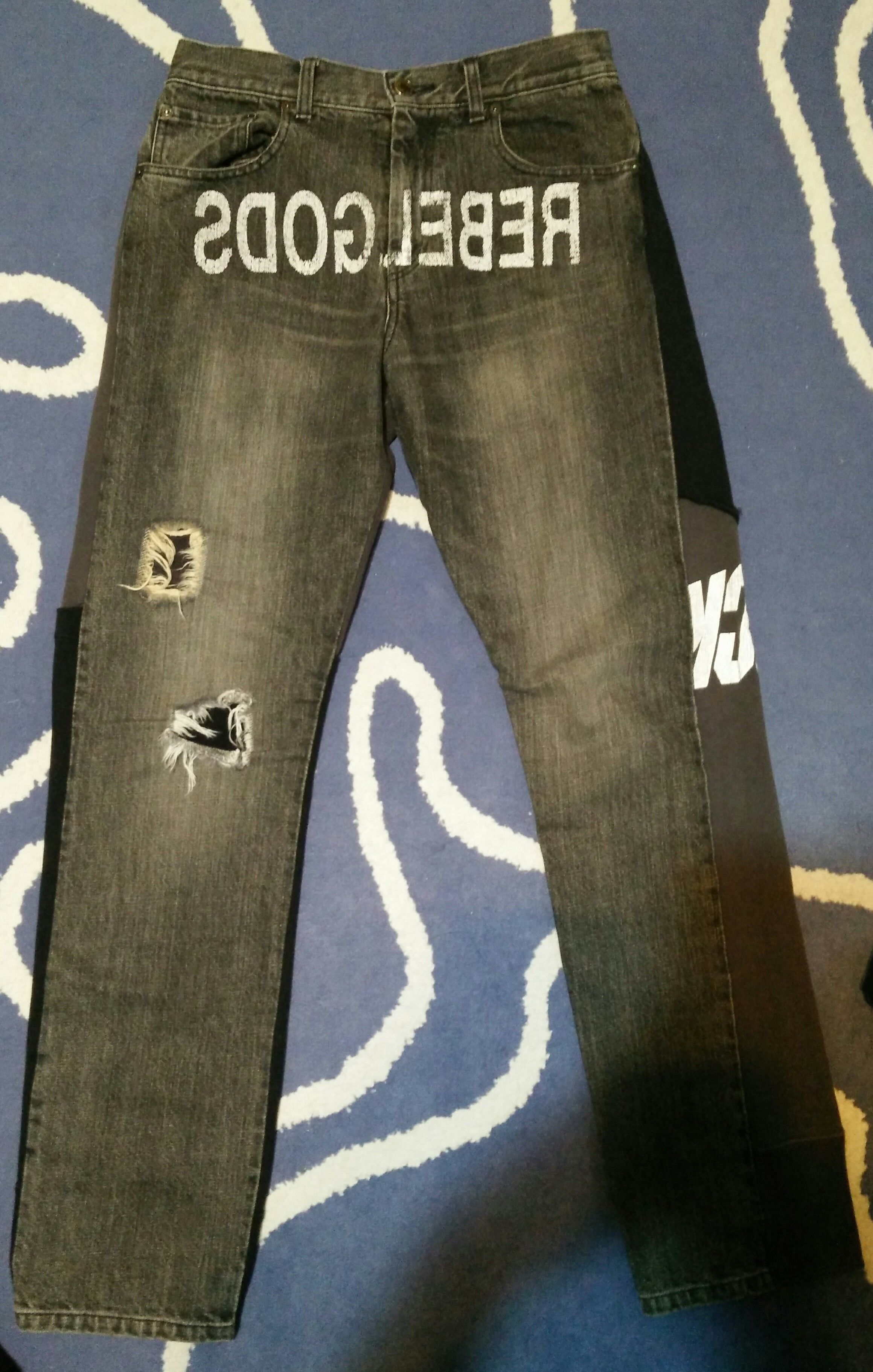 RebelGods Denim/Sweatpants