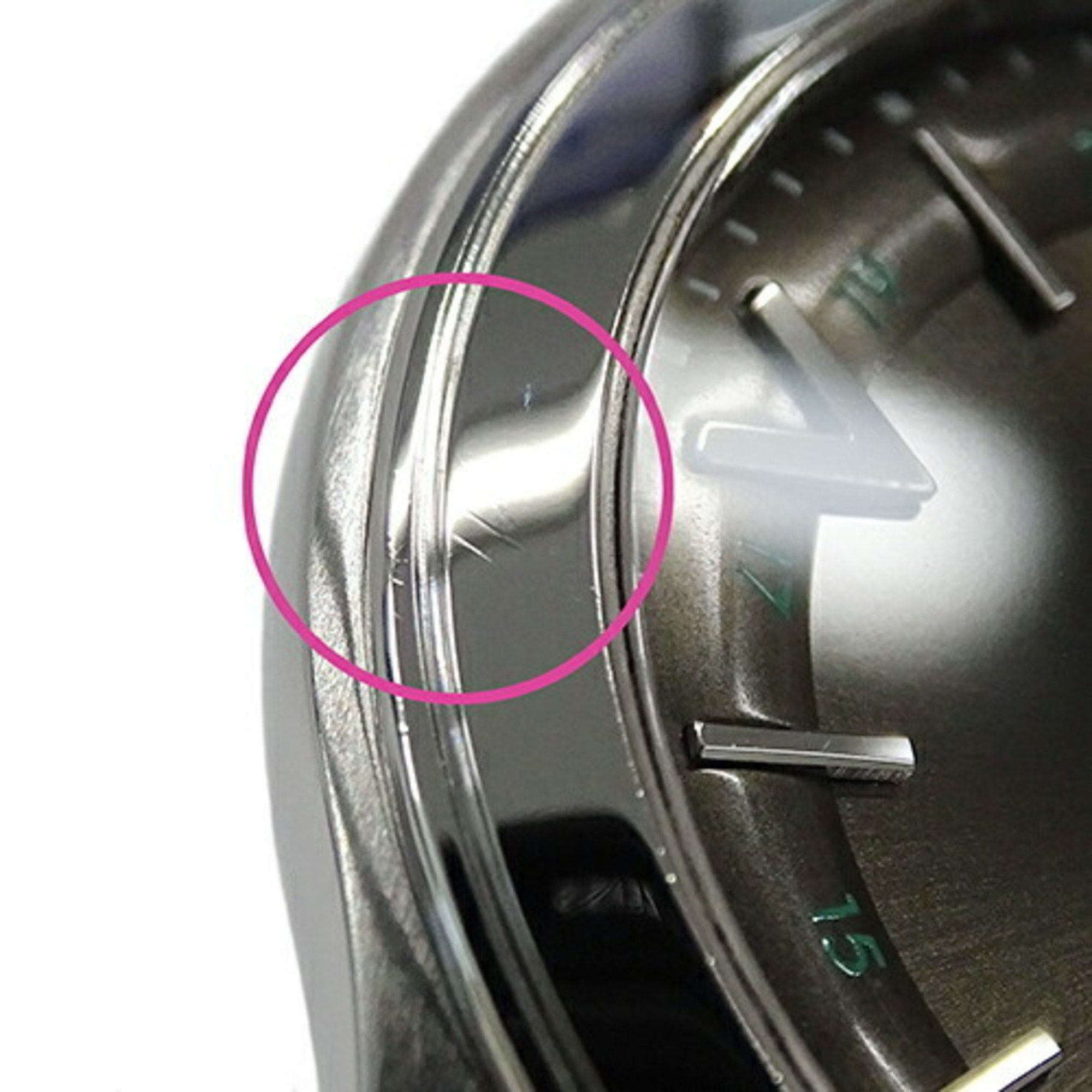 Louis Vuitton Louis Vuitton Watch Men's Fifty Five GMT Date Automatic AT Stainless Steel SS Q6D30 Silver Gray Polished Size ONE SIZE - 14 Thumbnail