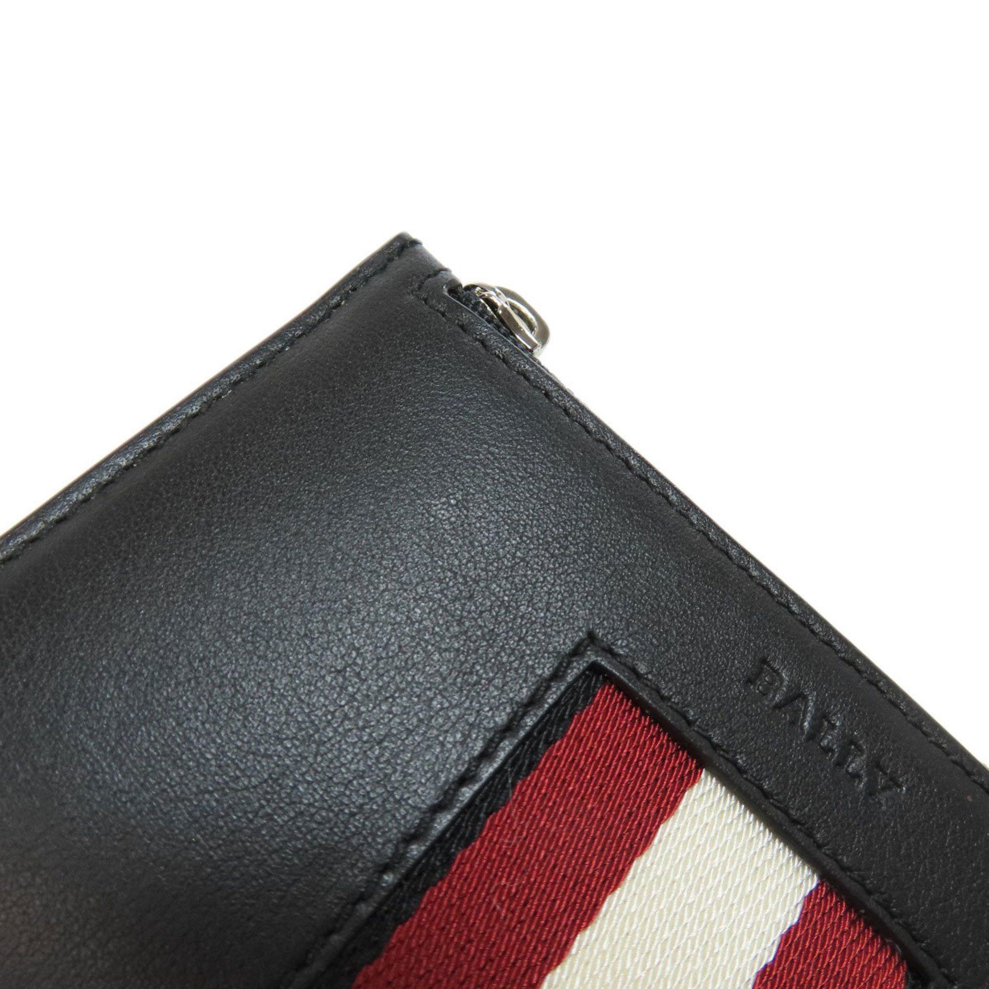 Bally Bally Stripe Business Card Holder/Card Case Leather Women's Size ONE SIZE - 7 Thumbnail
