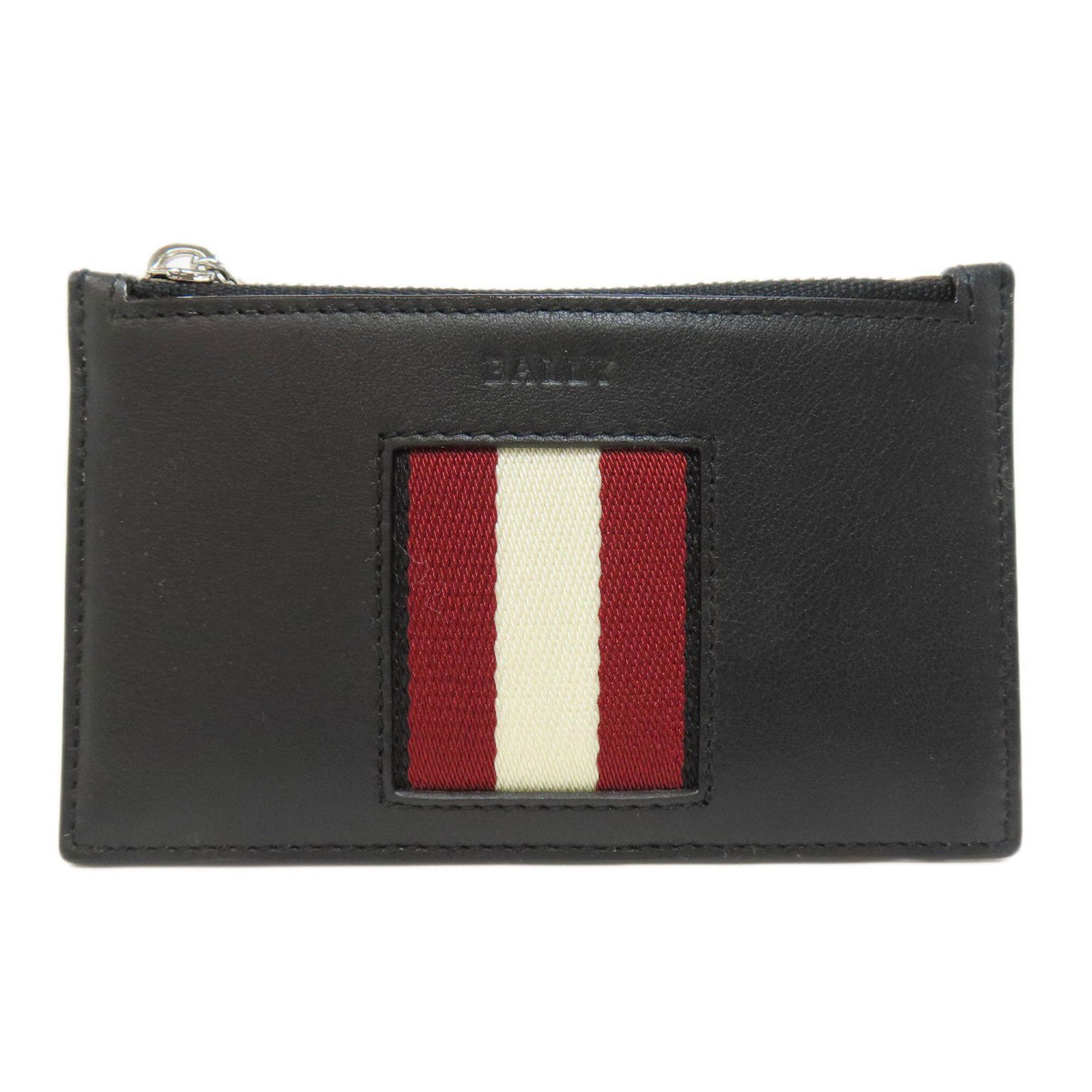 Bally Bally Stripe Business Card Holder/Card Case Leather Women's Size ONE SIZE - 11 Thumbnail