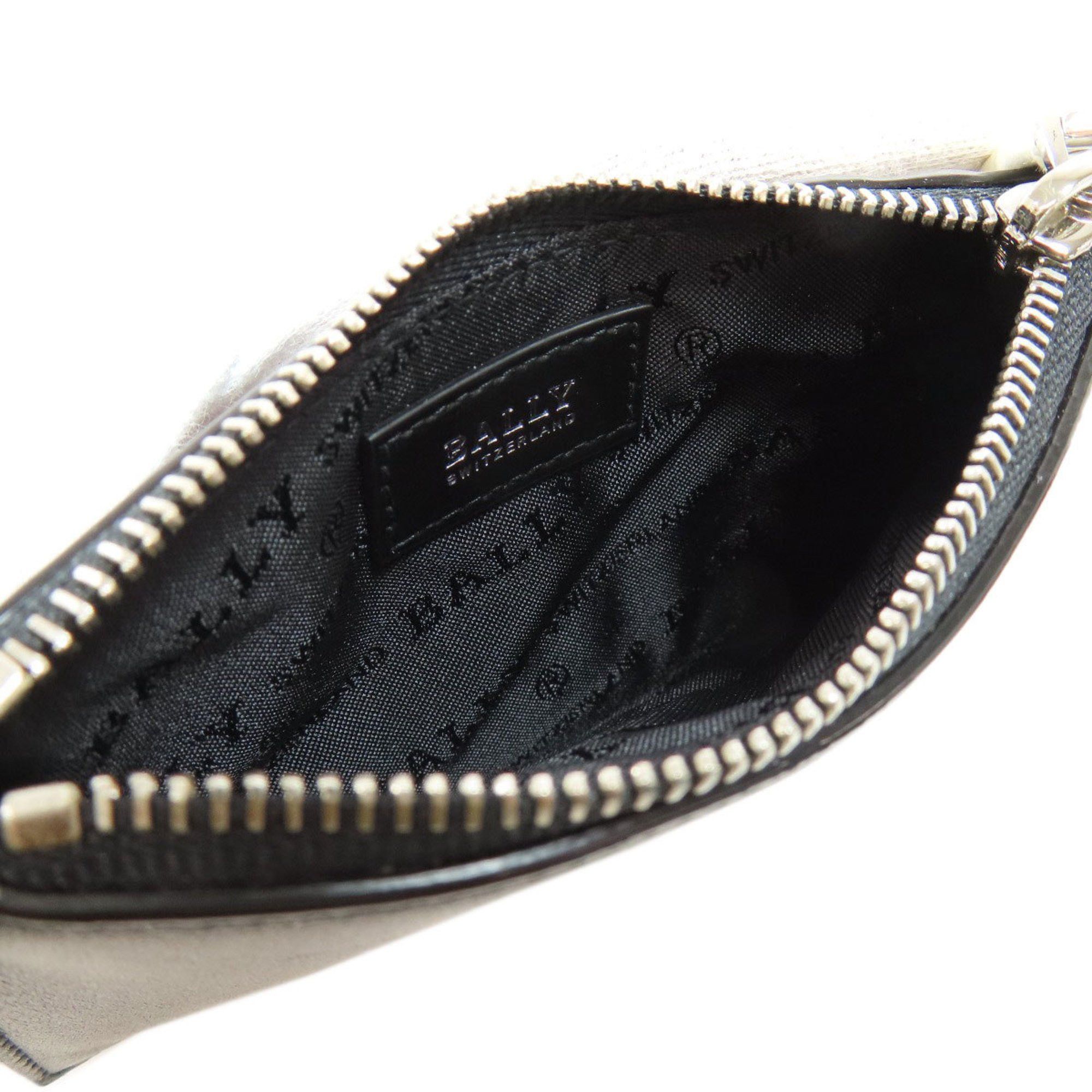 Bally Bally Stripe Business Card Holder/Card Case Leather Women's Size ONE SIZE - 4 Thumbnail