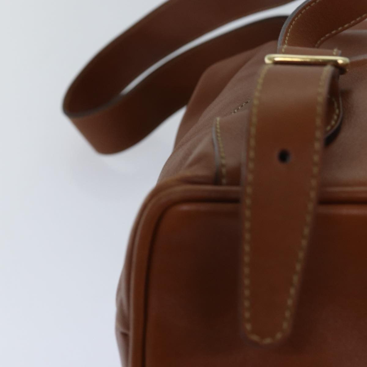 Gucci Bamboo Brown Leather Backpack Bag (Pre-Owned) Size ONE SIZE - 7 Thumbnail