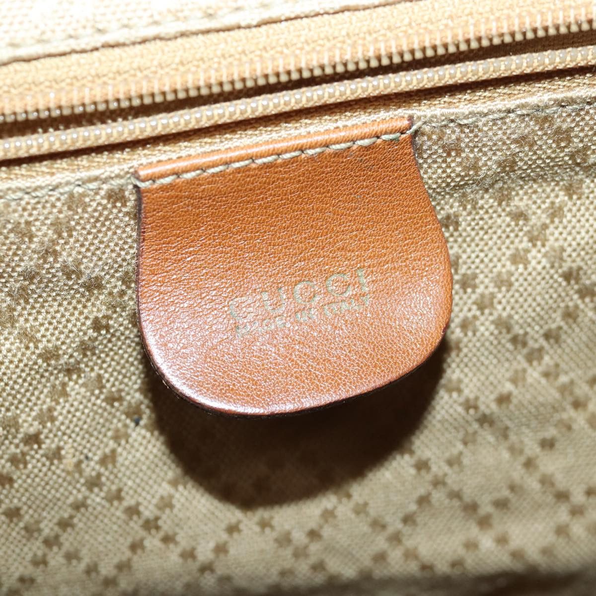 Gucci Bamboo Brown Leather Backpack Bag (Pre-Owned) Size ONE SIZE - 9 Thumbnail