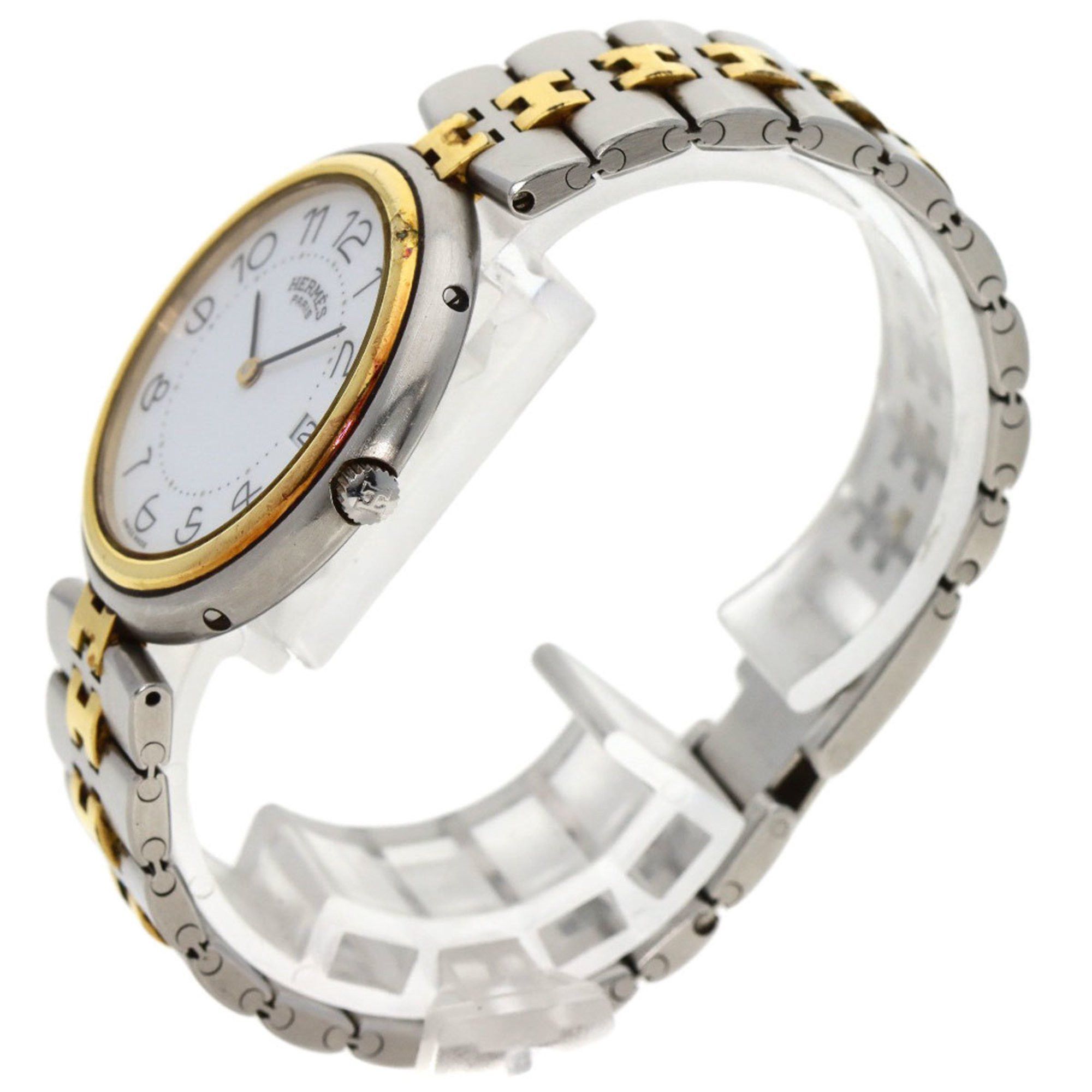 Hermes Profile Watch SS Ssxgp Hermes Hermes Profile Watch Stainless Steel SSxGP Men main image 4