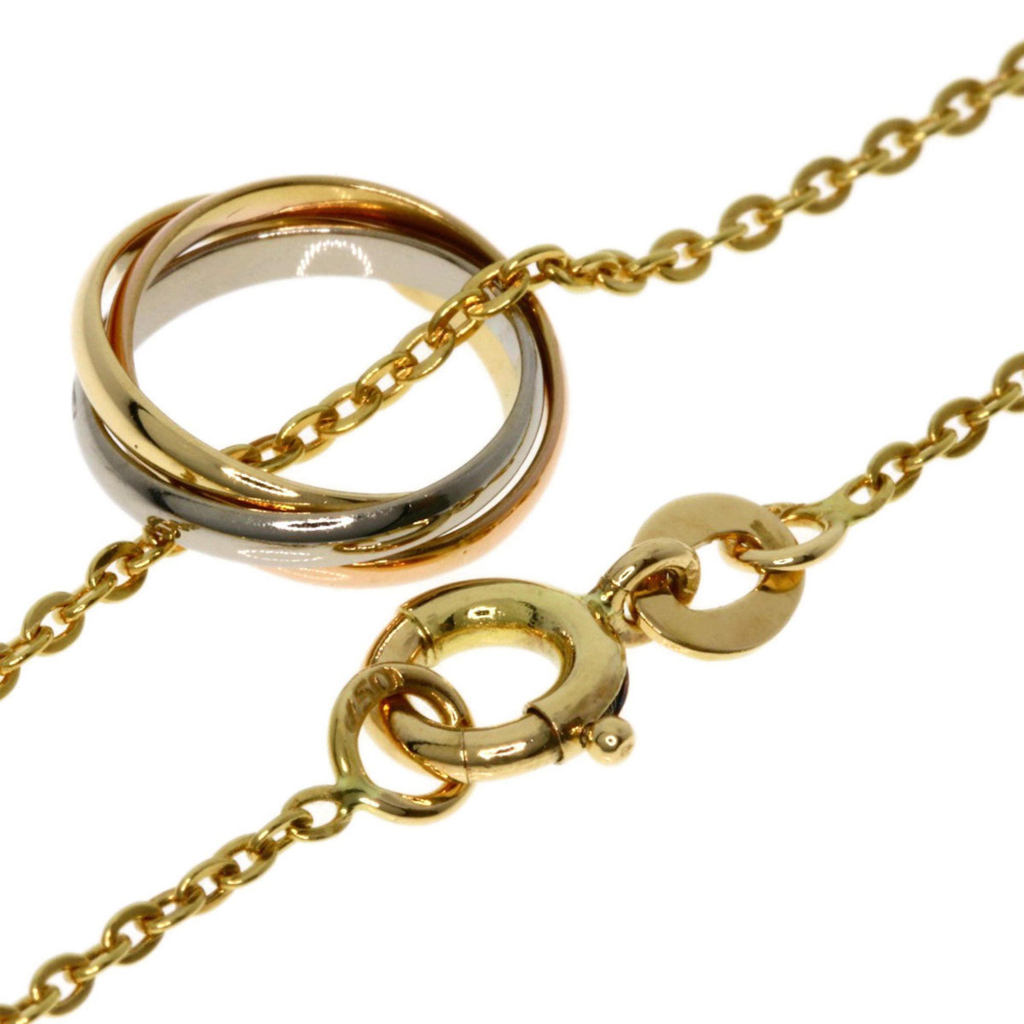 Cartier Cartier Baby Trinity Necklace K18 Yellow Gold K18PG K18WG Women s CARTIER Grailed