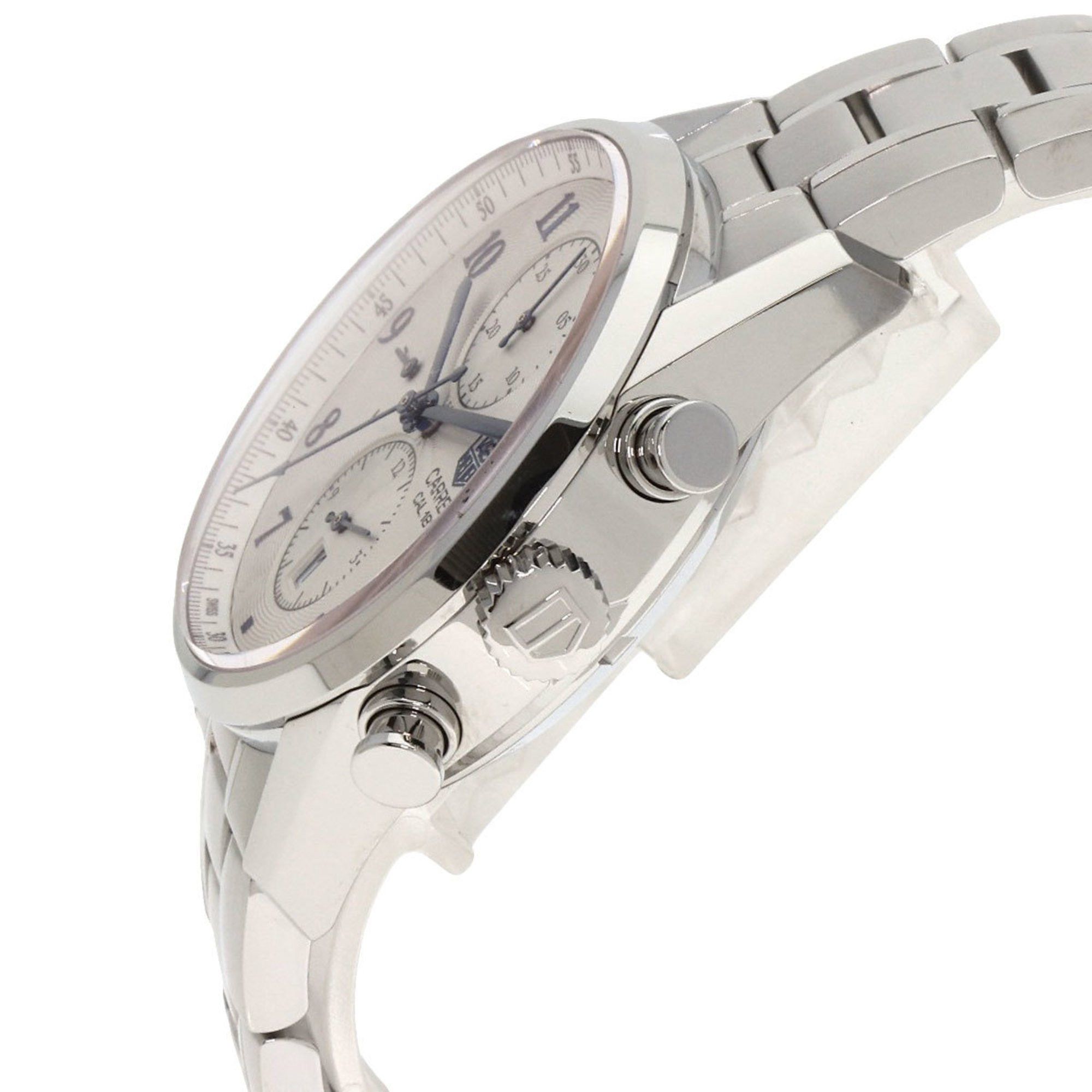 Tag Heuer TAG Heuer CAR2114 Carrera Calibre 1887 Watch Stainless Steel SS Men's HEUER Size ONE SIZE - 5 Thumbnail