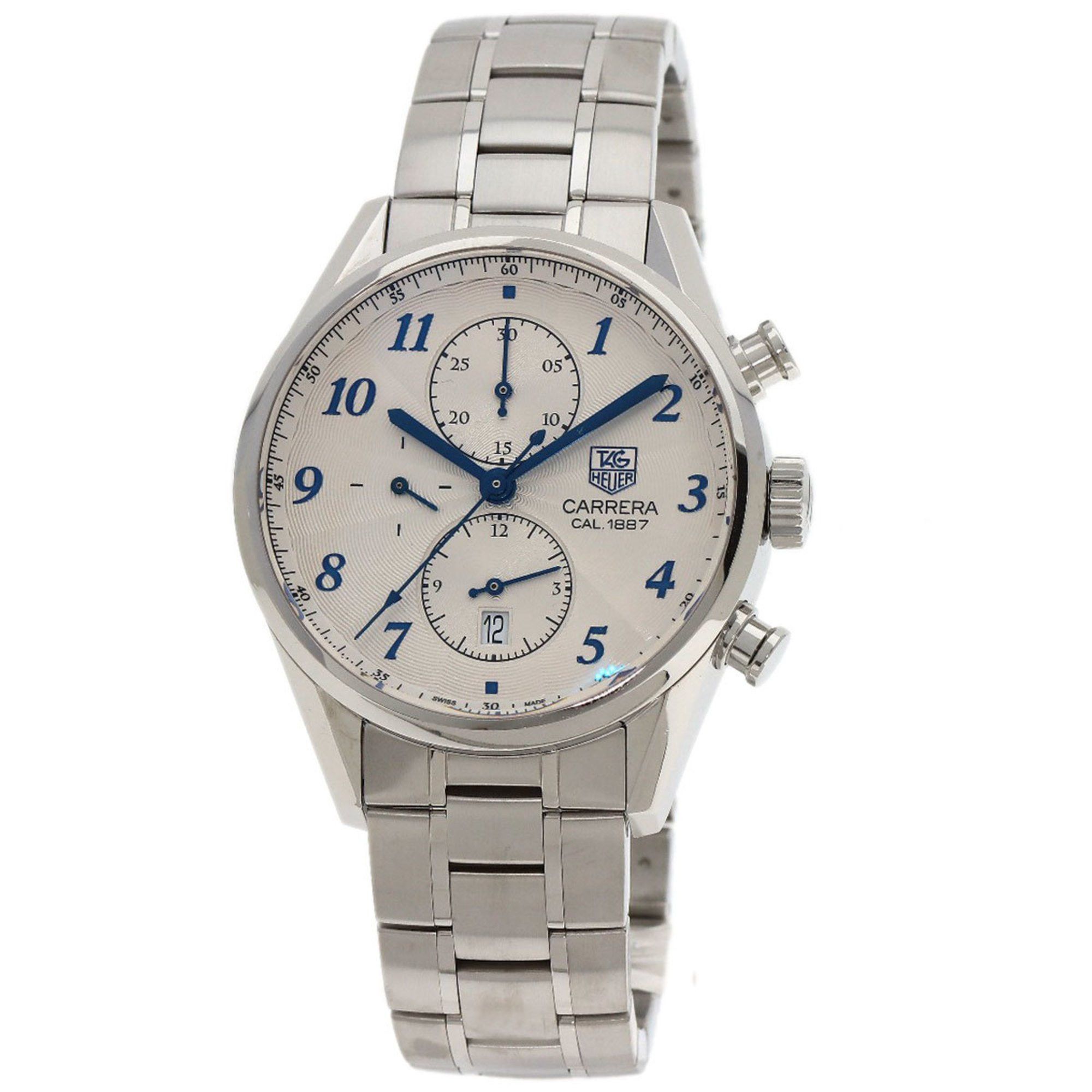Tag Heuer TAG Heuer CAR2114 Carrera Calibre 1887 Watch Stainless Steel SS Men's HEUER Size ONE SIZE - 11 Thumbnail