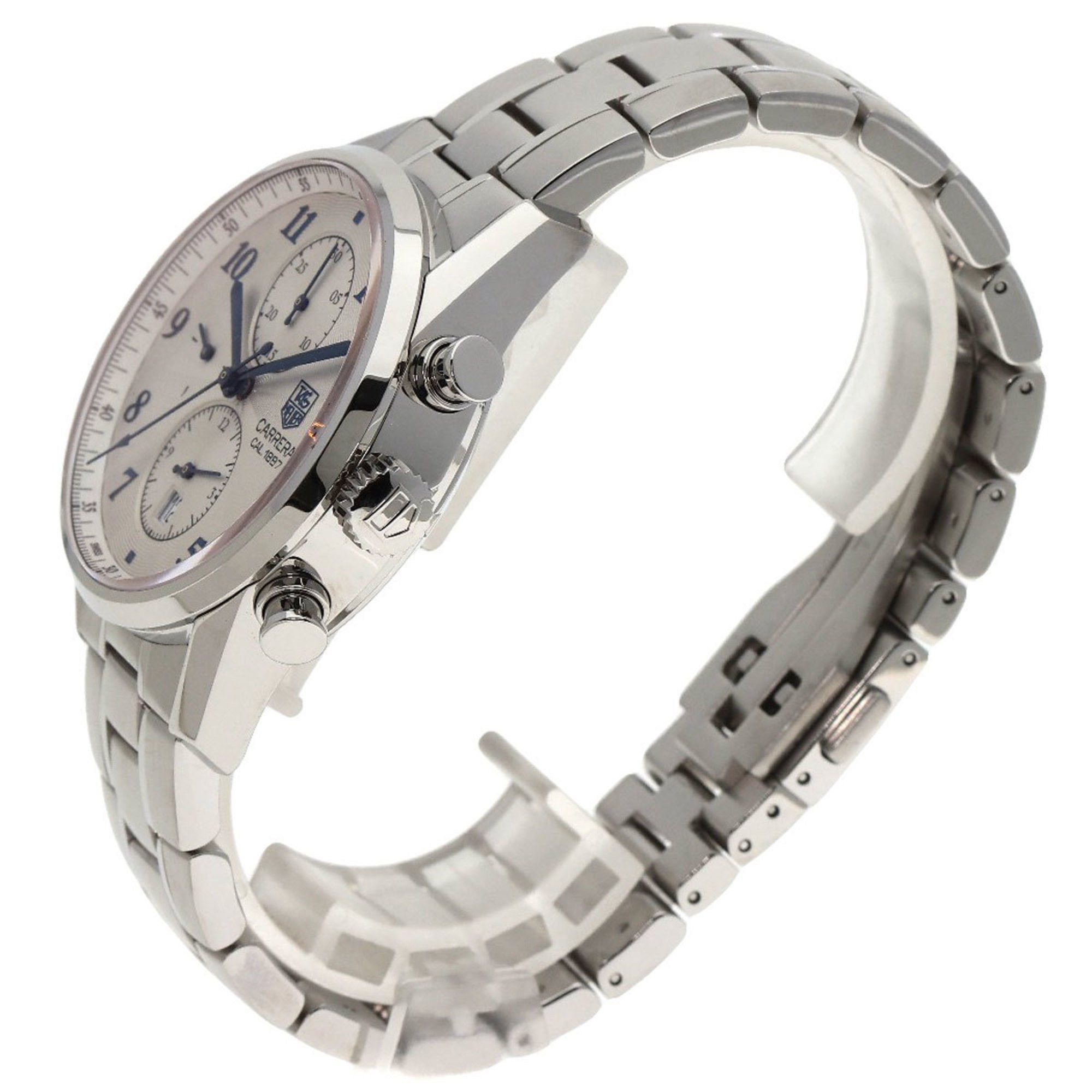 Tag Heuer TAG Heuer CAR2114 Carrera Calibre 1887 Watch Stainless Steel SS Men's HEUER Size ONE SIZE - 2 Thumbnail