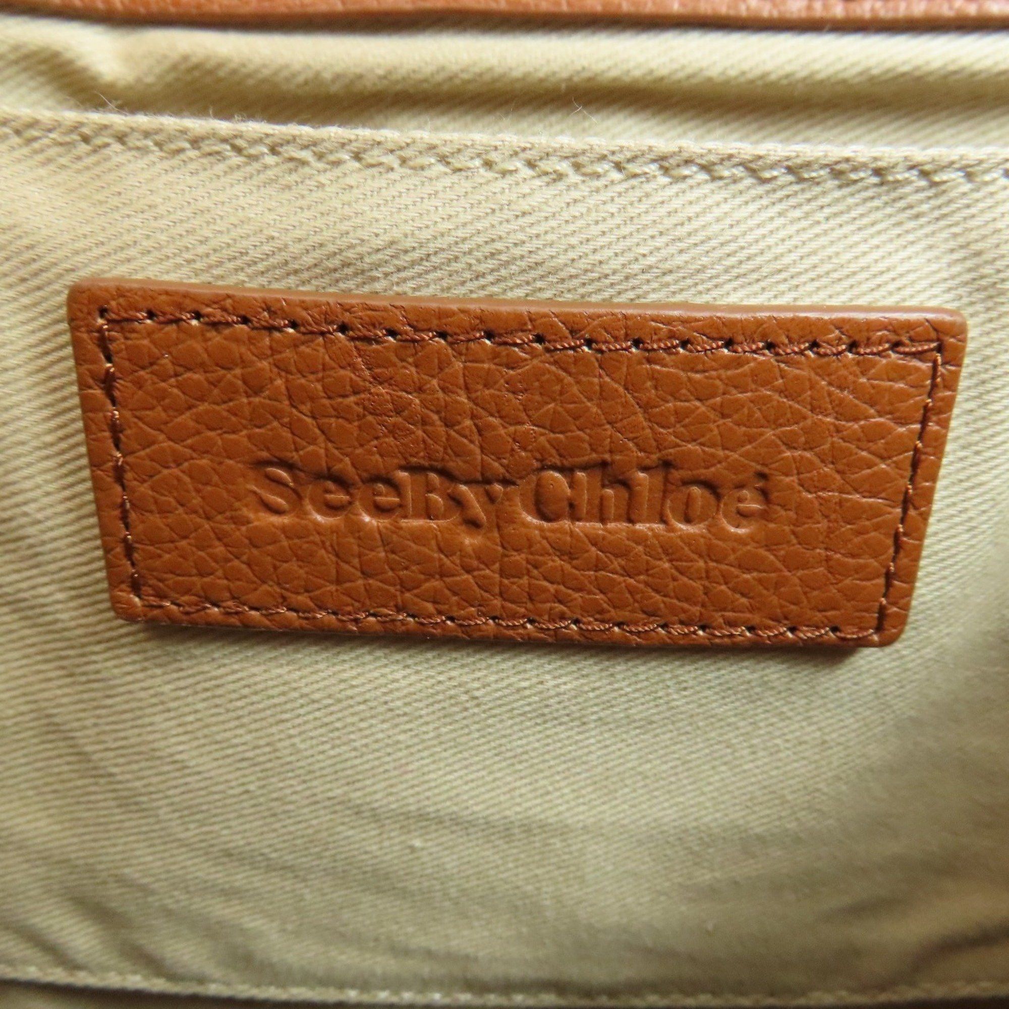 Chloe See by Chloé SEE BY CHLOE Fur Backpack/Daypack Leather Women's Size ONE SIZE - 6 Thumbnail