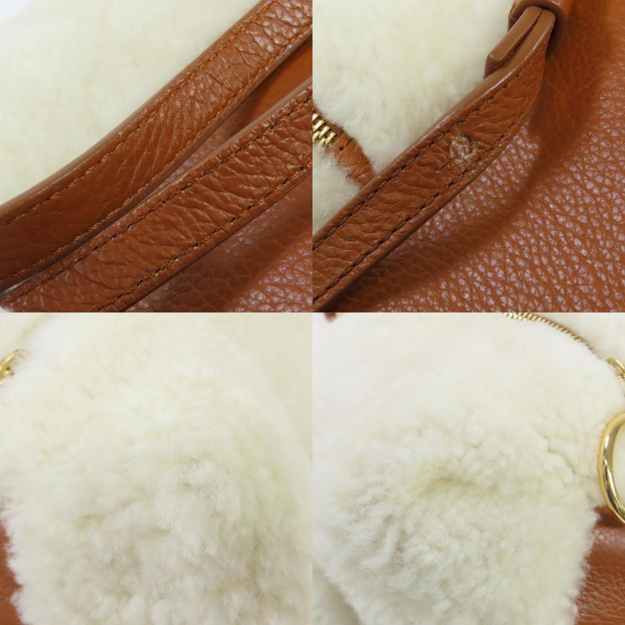 Chloe See by Chloé SEE BY CHLOE Fur Backpack/Daypack Leather Women's Size ONE SIZE - 9 Thumbnail