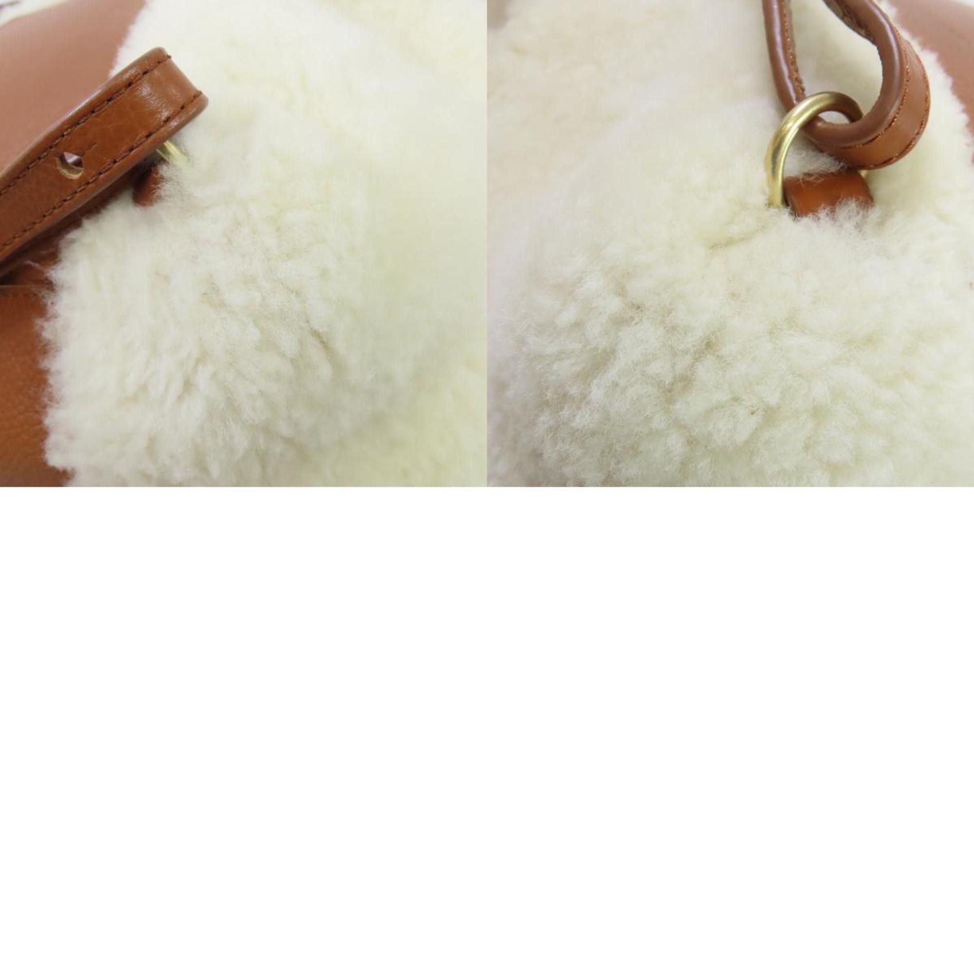 Chloe See by Chloé SEE BY CHLOE Fur Backpack/Daypack Leather Women's Size ONE SIZE - 10 Thumbnail