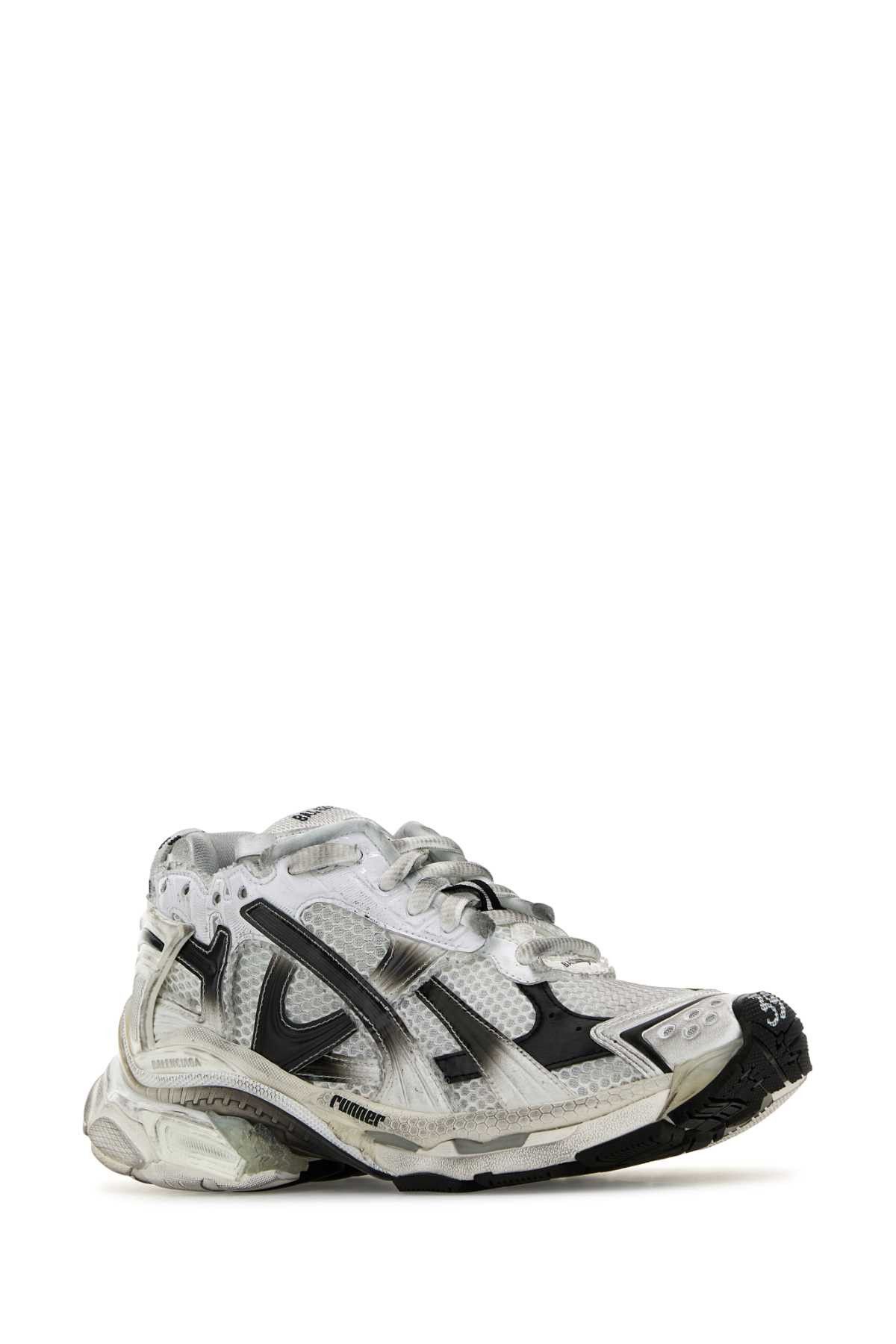 Balenciaga Multicolor Runner Sneakers Size US 5 / IT 35 - 2 Thumbnail