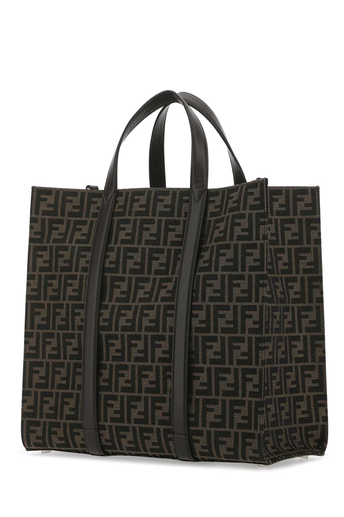 Fendi Embroidered Canvas Shopping Bag Size ONE SIZE - 2 Thumbnail