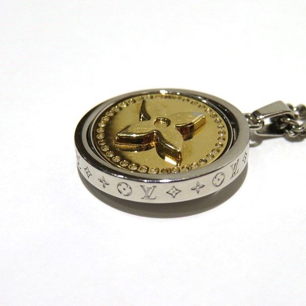 Louis Vuitton Louis Vuitton Louis Vuitton LV Catch Pendant Necklace M80184 Metal Necklace M80184 in Good Condition Size ONE SIZE - 4 Thumbnail