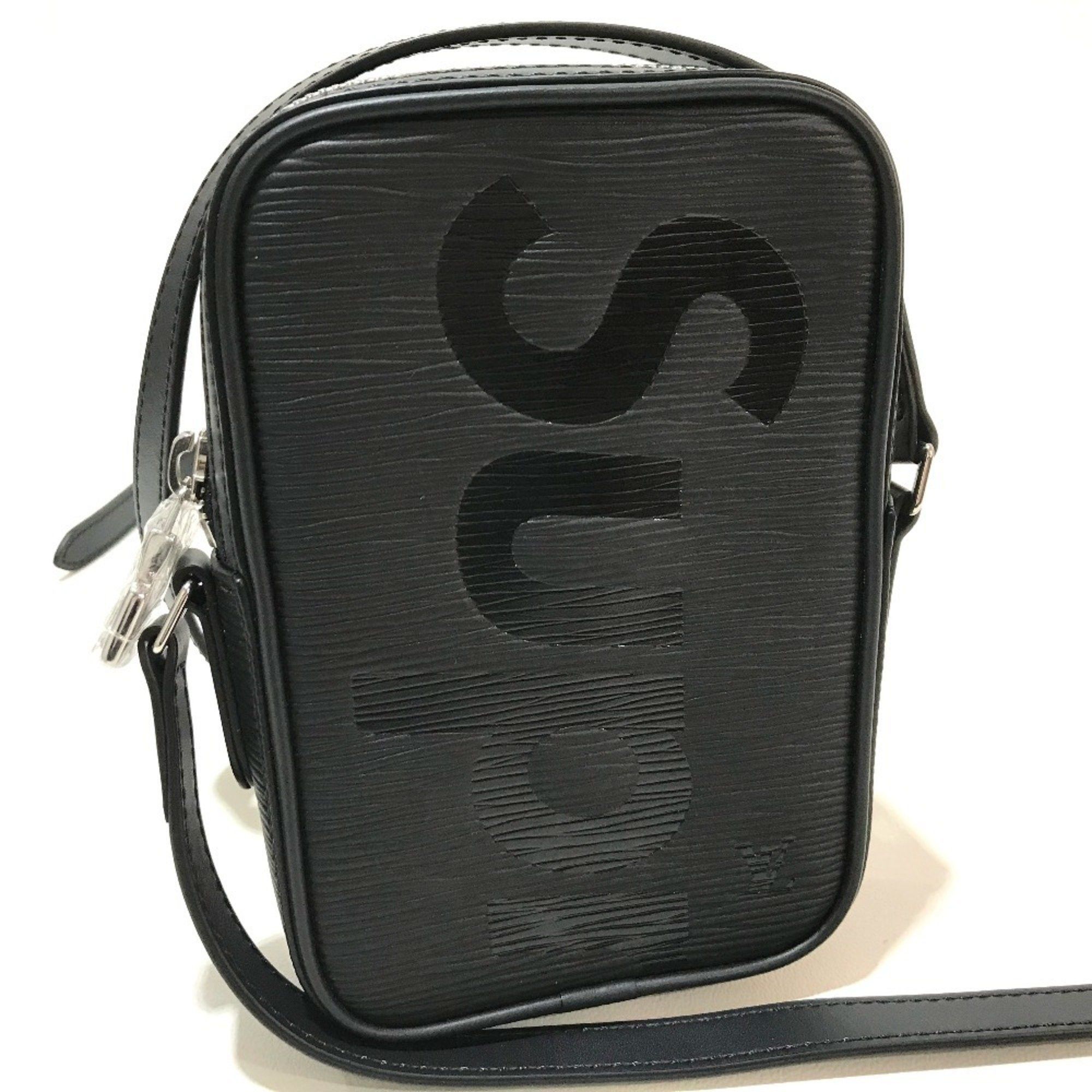 Louis Vuitton LOUIS VUITTON M54789 Pochette Danube PPM 17AW Supreme Shoulder Bag Epi Leather Men's Noir Black Size ONE SIZE - 3 Thumbnail