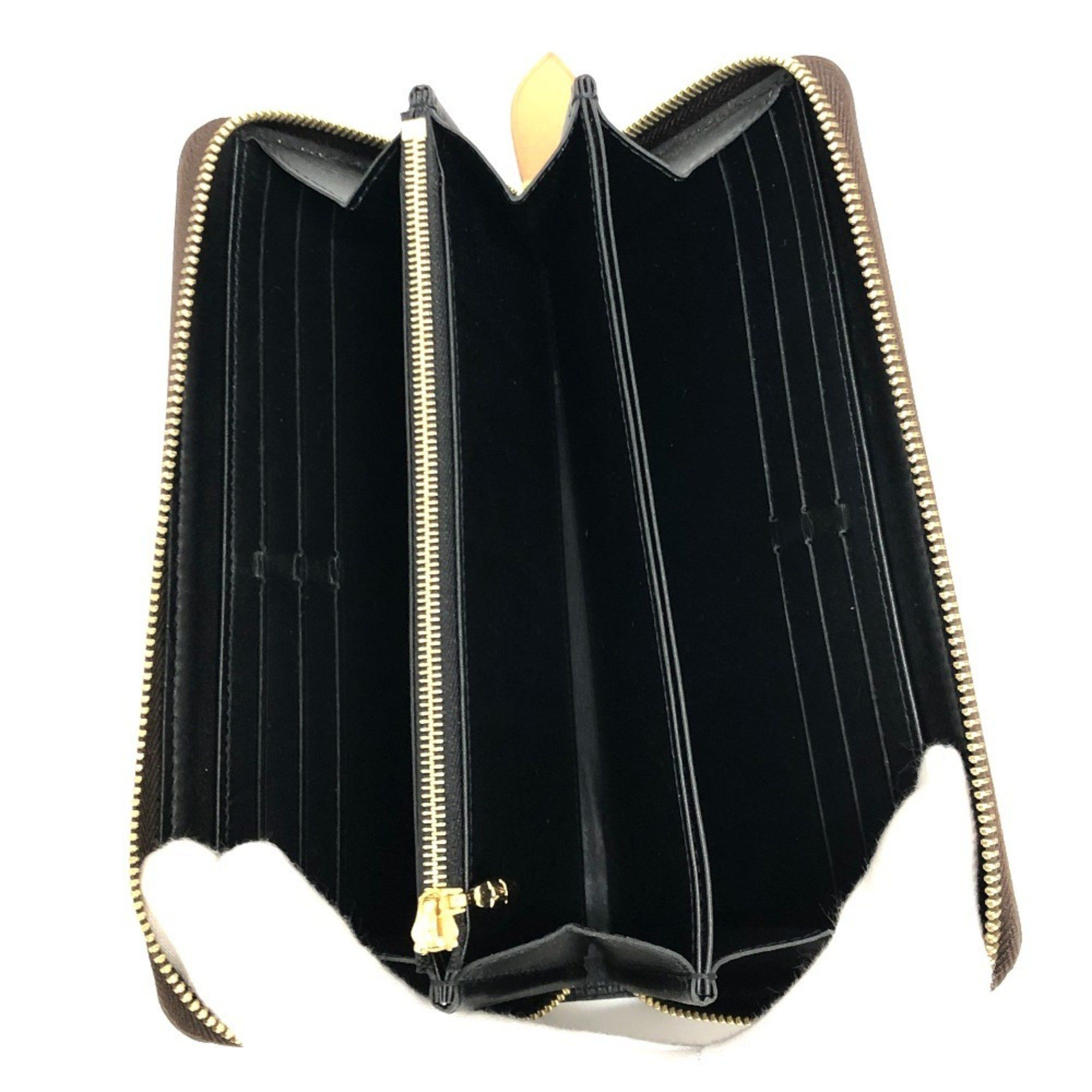 Louis Vuitton LOUIS VUITTON M67687 Monogram Giant Zippy Wallet Long Reverse Canvas Women's Brown Size ONE SIZE - 7 Thumbnail