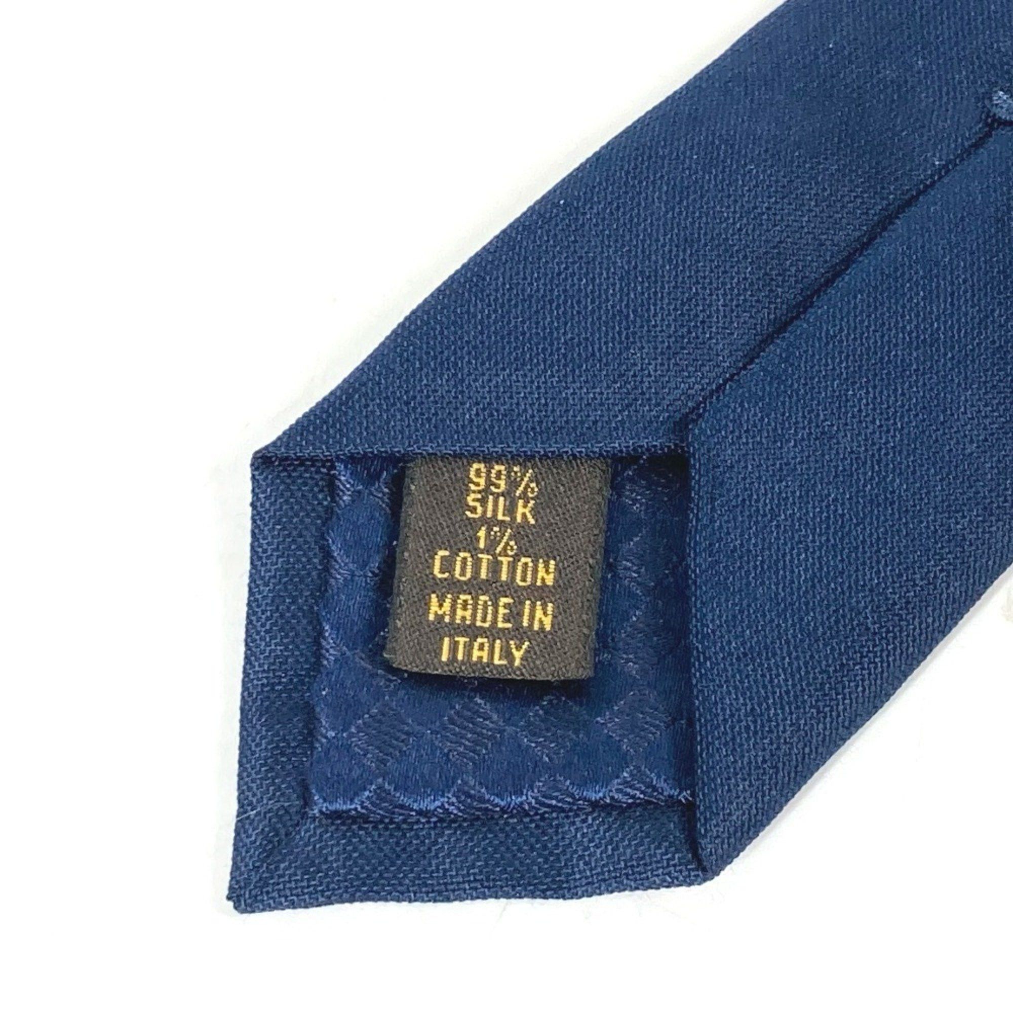 Louis Vuitton LOUIS VUITTON M70220 Pochette LV Ruban Handkerchief & Tie Set Pocket Square Silk Cotton Men's Marine Navy Size ONE SIZE - 13 Thumbnail