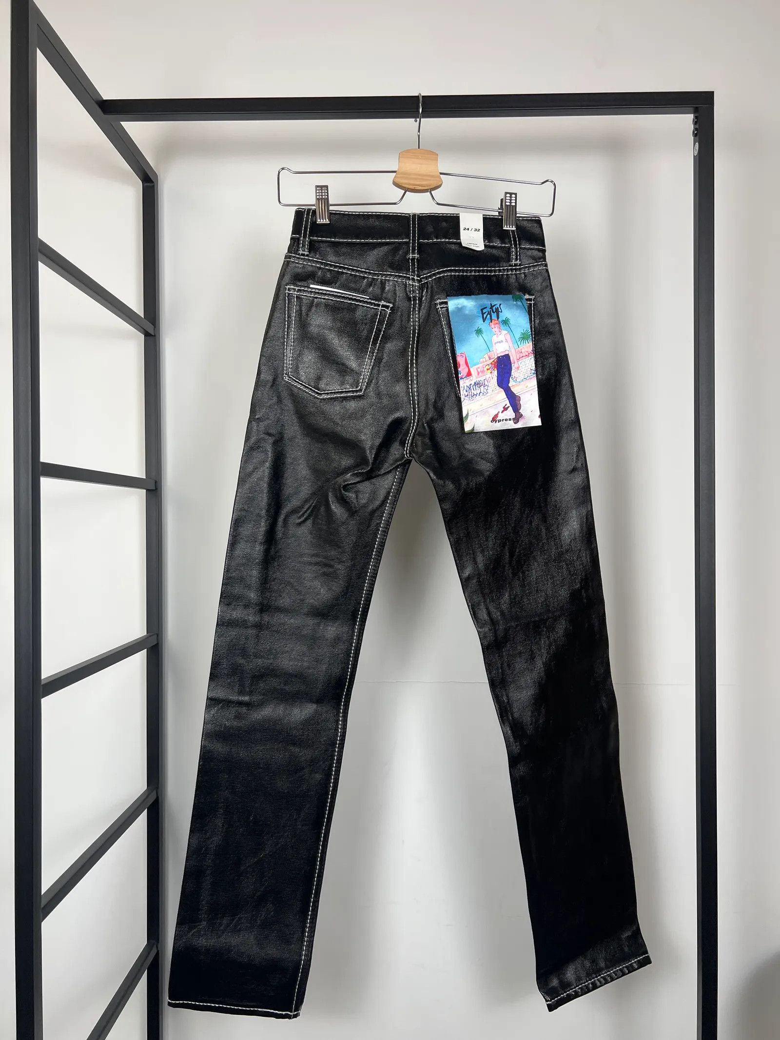 Eytys Eytys Cypress Tar Black Jeans Size 24" / US 00 / IT 34 - 3 Thumbnail