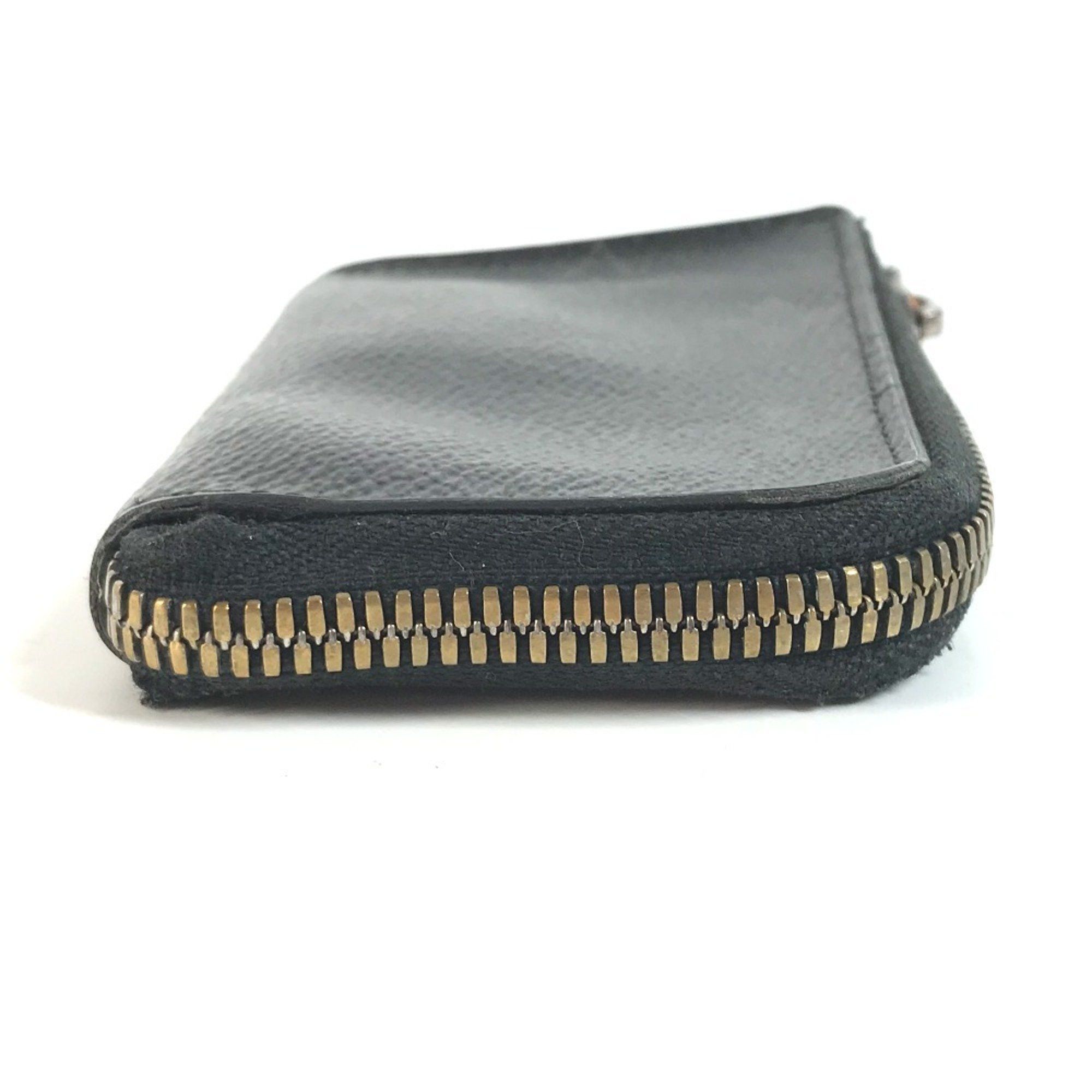 Louis Vuitton LOUIS VUITTON M63536 Monogram Eclipse Porte Monnaie Jour Wallet Coin Purse Wallet/Coin Case Canvas Men's Black Size ONE SIZE - 4 Thumbnail