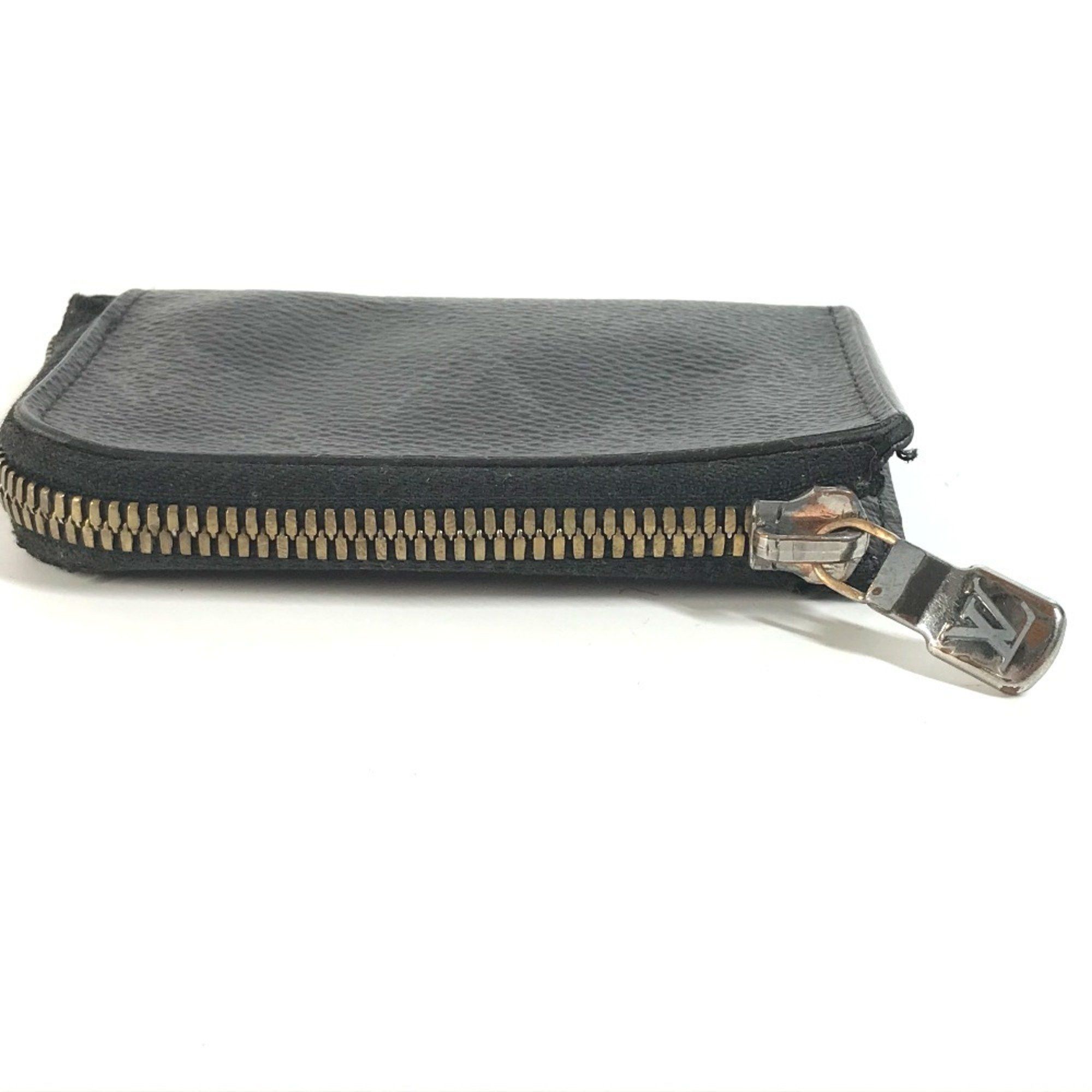 Louis Vuitton LOUIS VUITTON M63536 Monogram Eclipse Porte Monnaie Jour Wallet Coin Purse Wallet/Coin Case Canvas Men's Black Size ONE SIZE - 6 Thumbnail
