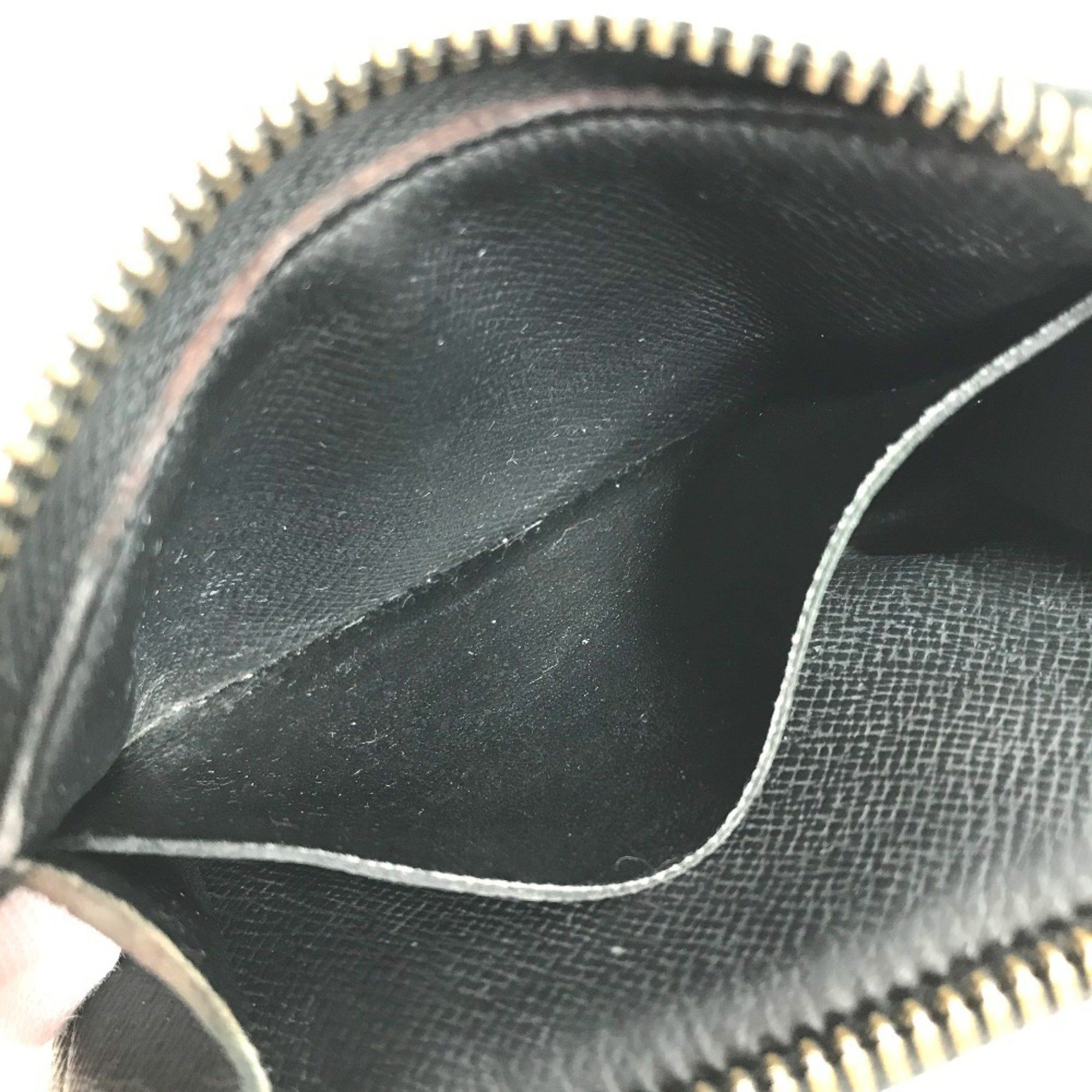Louis Vuitton LOUIS VUITTON M63536 Monogram Eclipse Porte Monnaie Jour Wallet Coin Purse Wallet/Coin Case Canvas Men's Black Size ONE SIZE - 10 Thumbnail