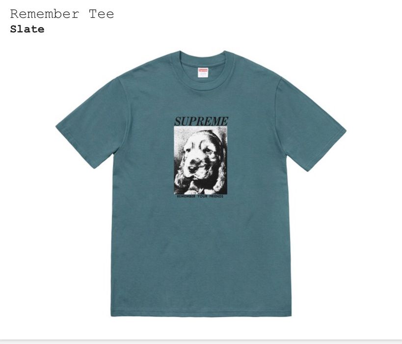 Supreme remember your 2024 friends t shirt