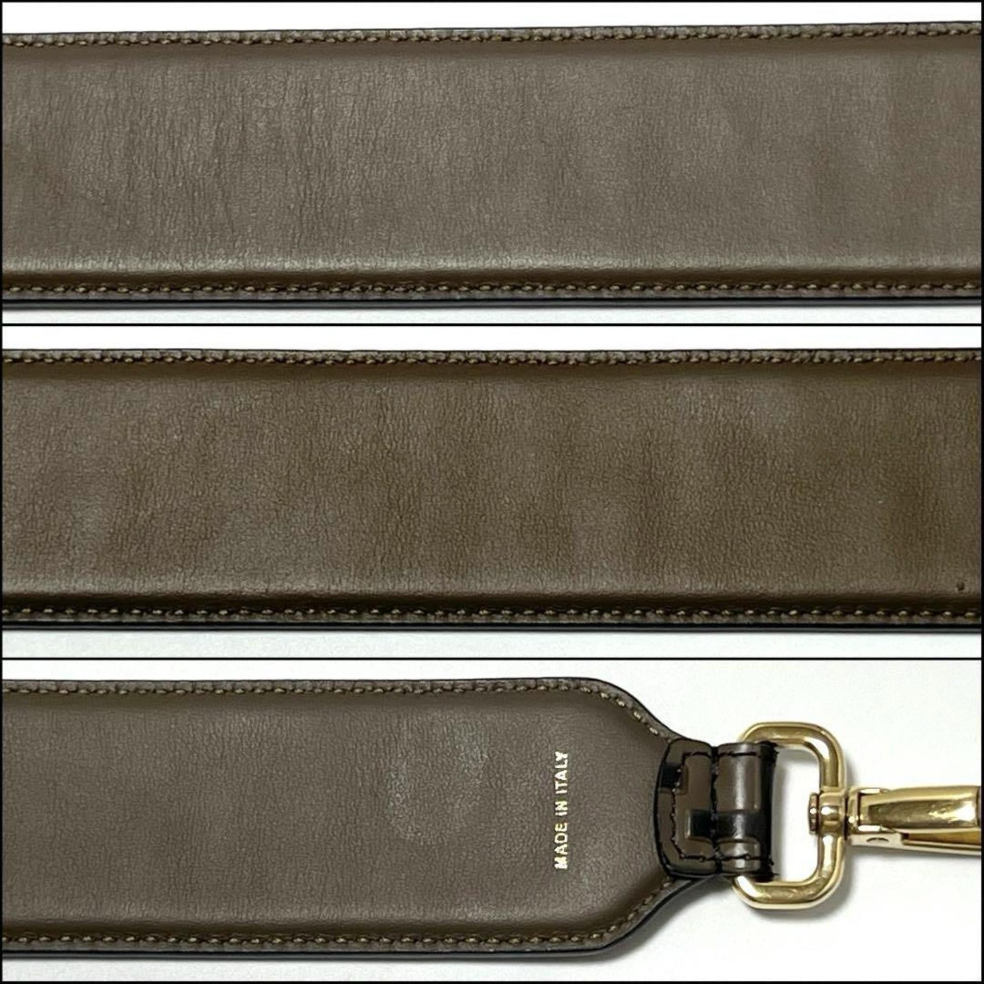 Fendi FENDI Women's and Men's Shoulder Strap You Leather Size ONE SIZE - 7 Thumbnail