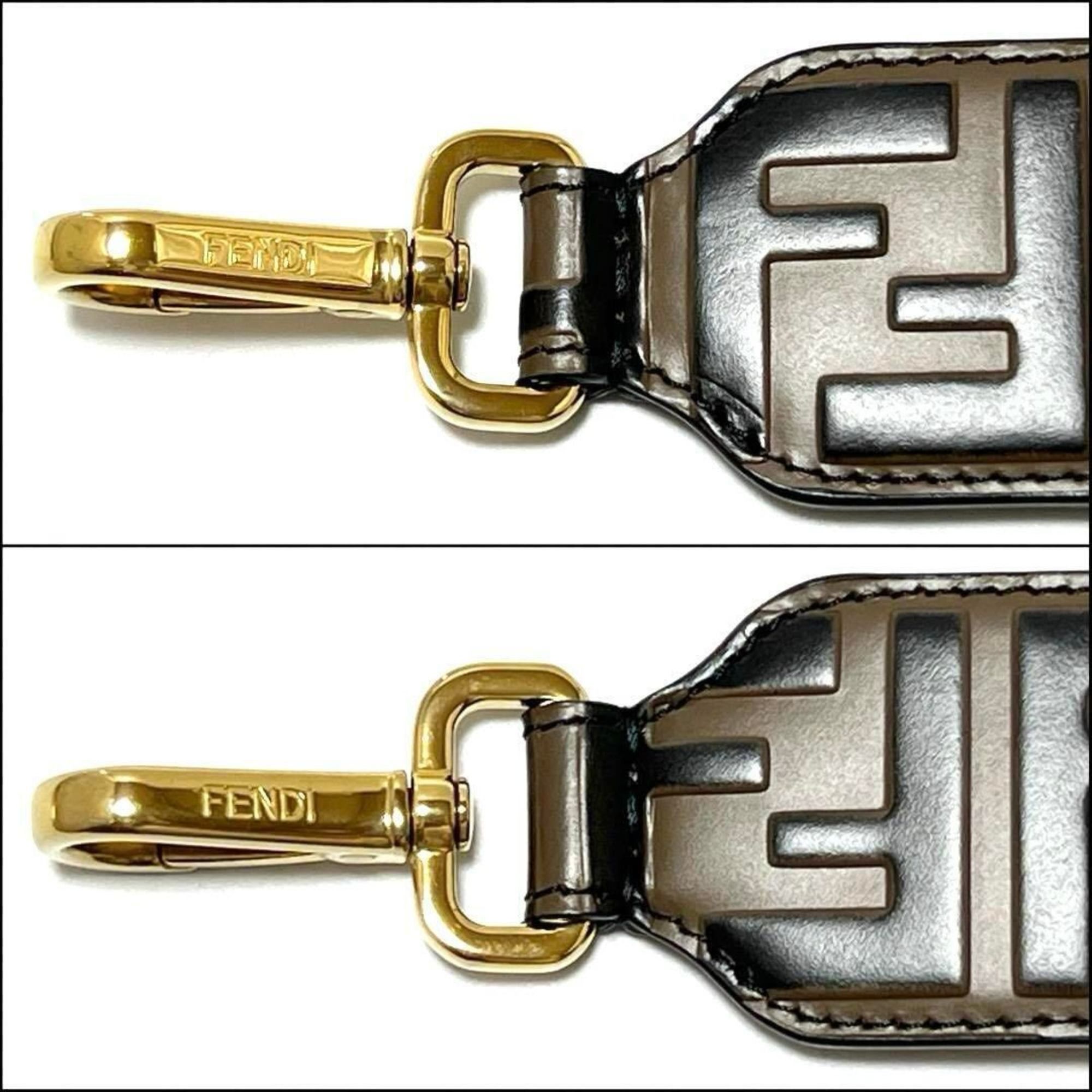 Fendi FENDI Women's and Men's Shoulder Strap You Leather Size ONE SIZE - 8 Thumbnail