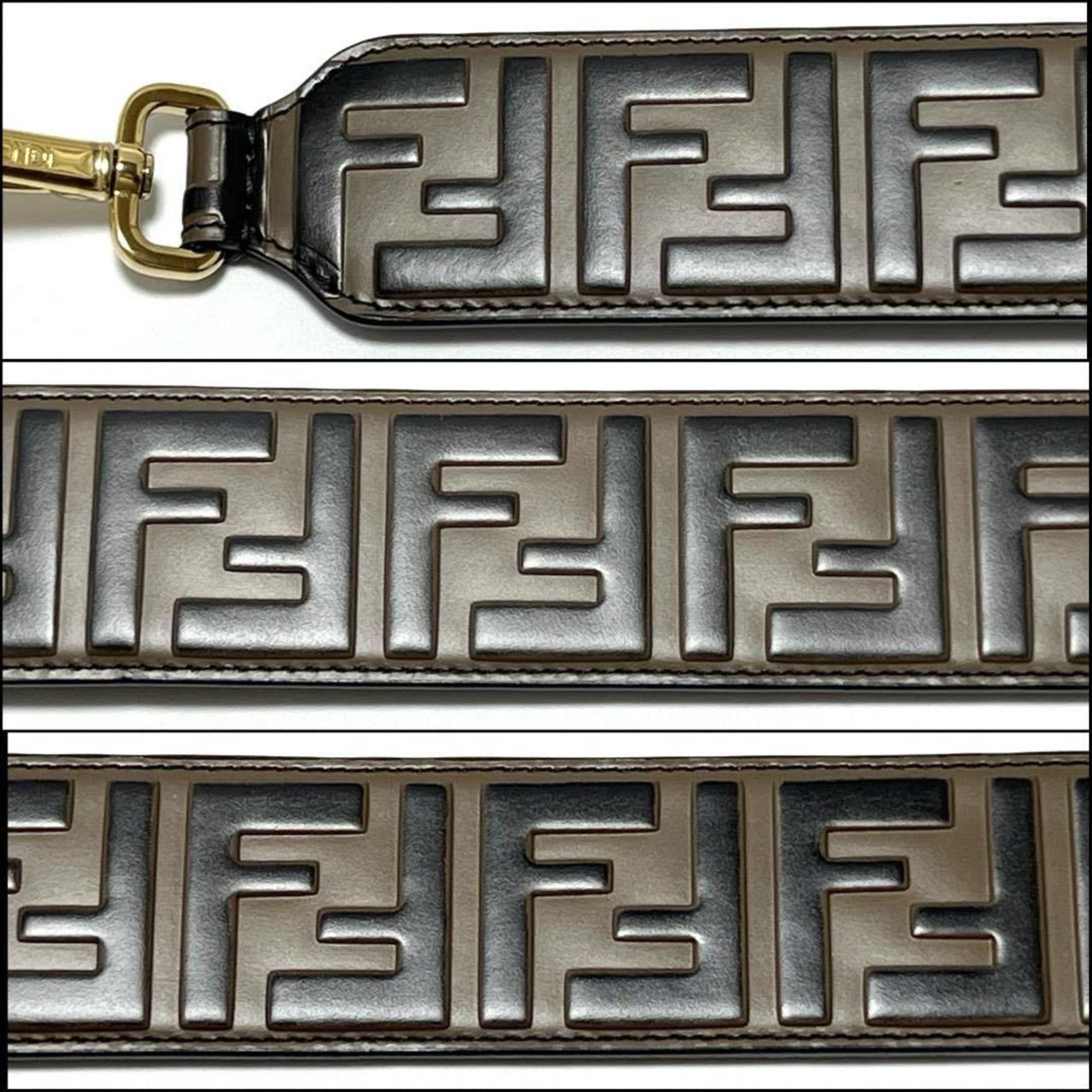 Fendi FENDI Women's and Men's Shoulder Strap You Leather Size ONE SIZE - 4 Thumbnail