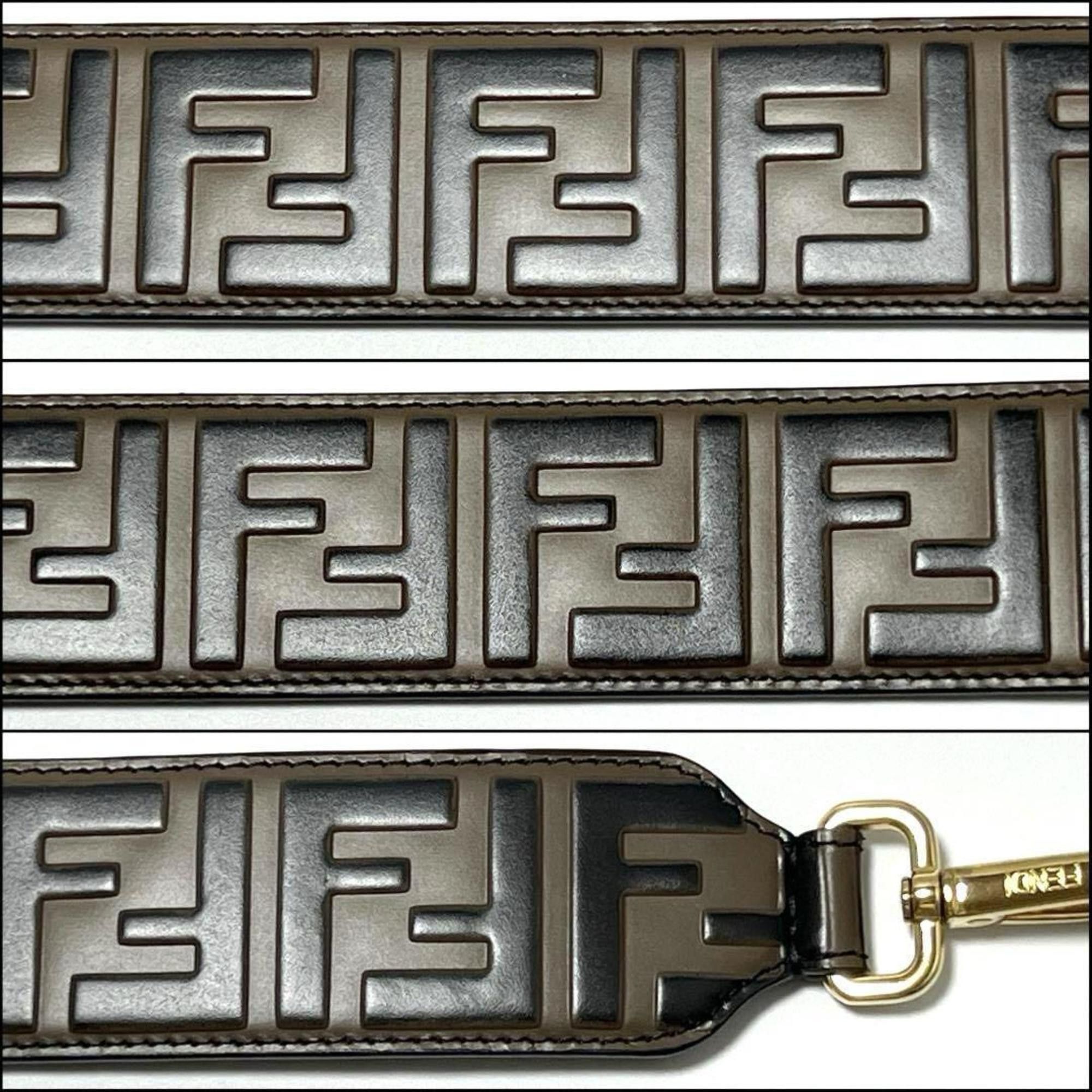 Fendi FENDI Women's and Men's Shoulder Strap You Leather Size ONE SIZE - 5 Thumbnail