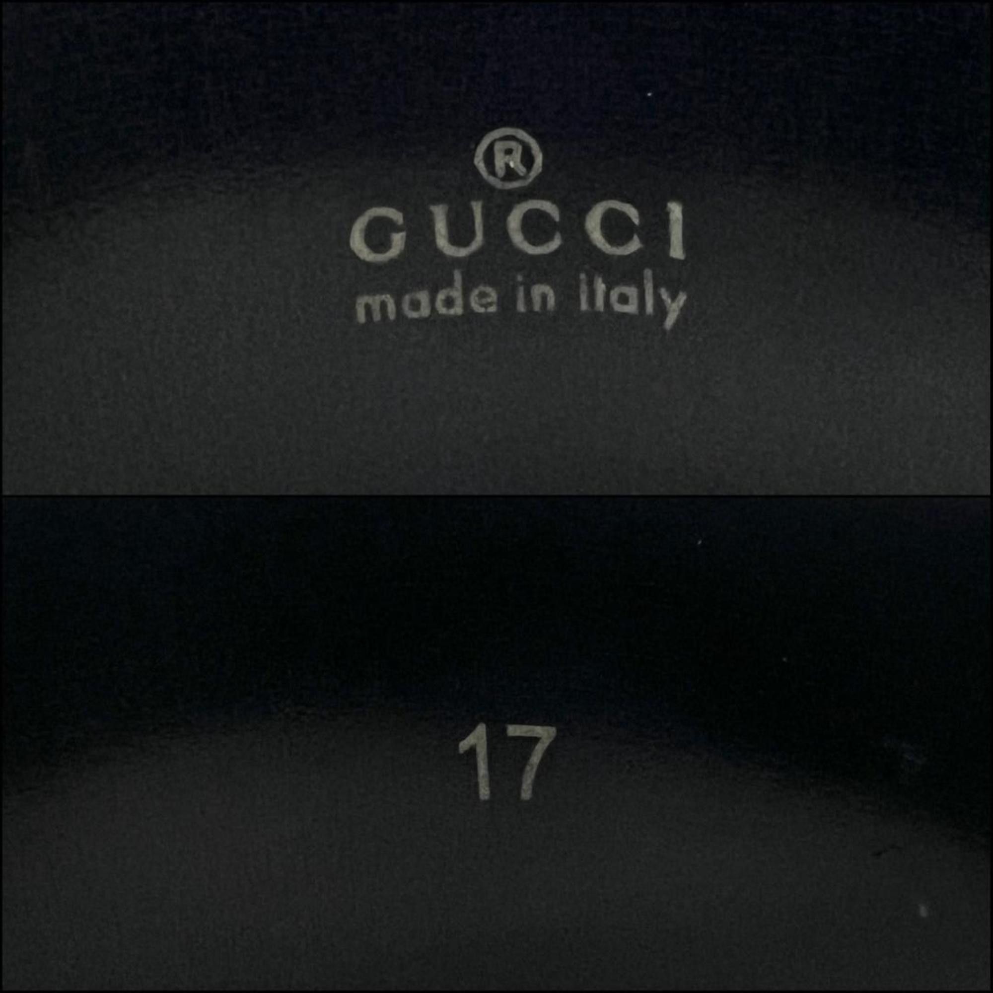 Gucci GUCCI Men's Icon Ring, 18K White Gold Size ONE SIZE - 8 Thumbnail