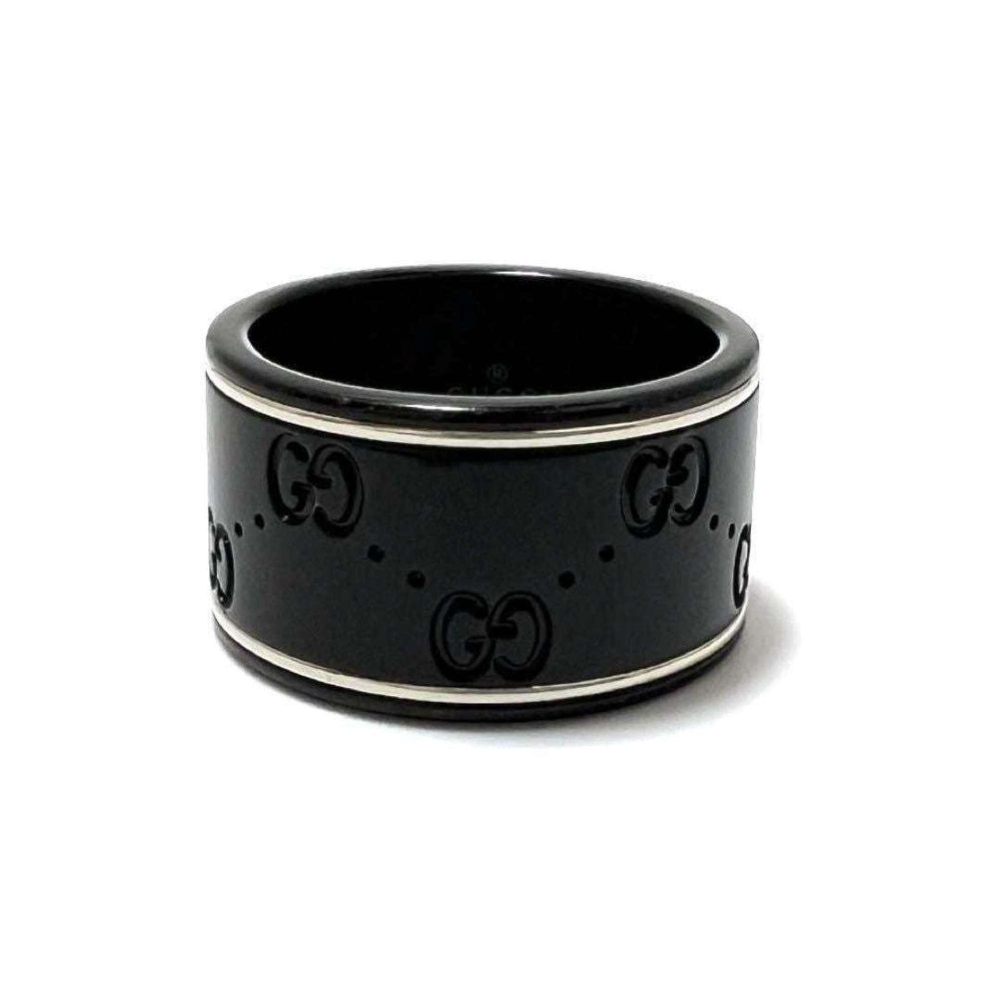 Gucci GUCCI Men's Icon Ring, 18K White Gold Size ONE SIZE - 5 Thumbnail