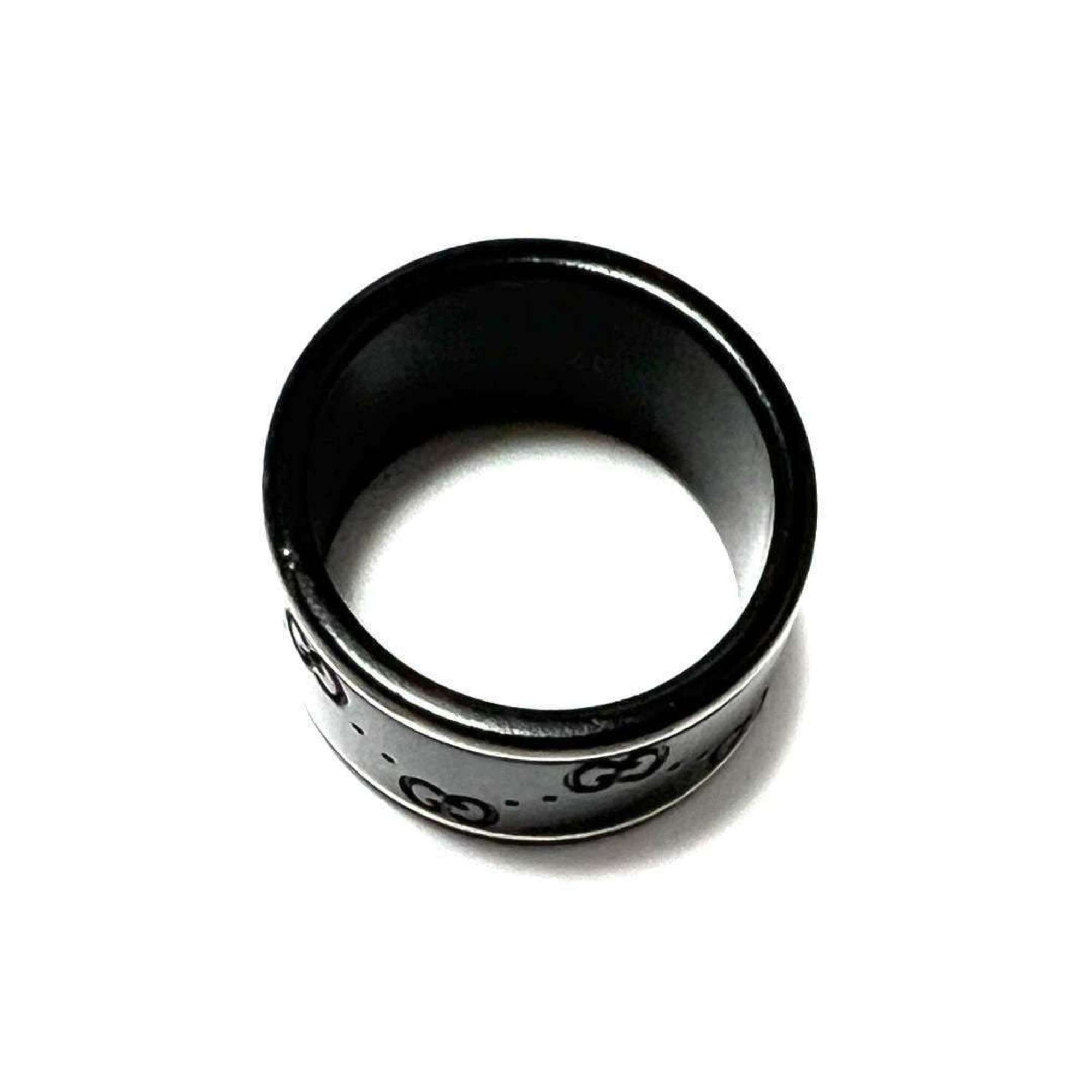 Gucci GUCCI Men's Icon Ring, 18K White Gold Size ONE SIZE - 7 Thumbnail