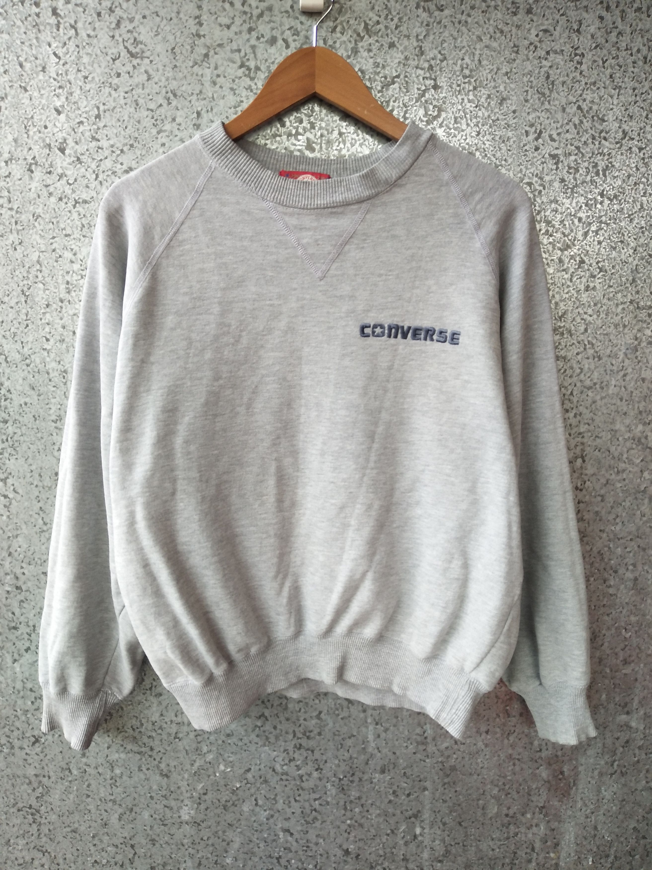 Converse × Vintage Vintage CONVERSE sweatshirt Size US L / EU 52-54 / 3 - 1 Thumbnail