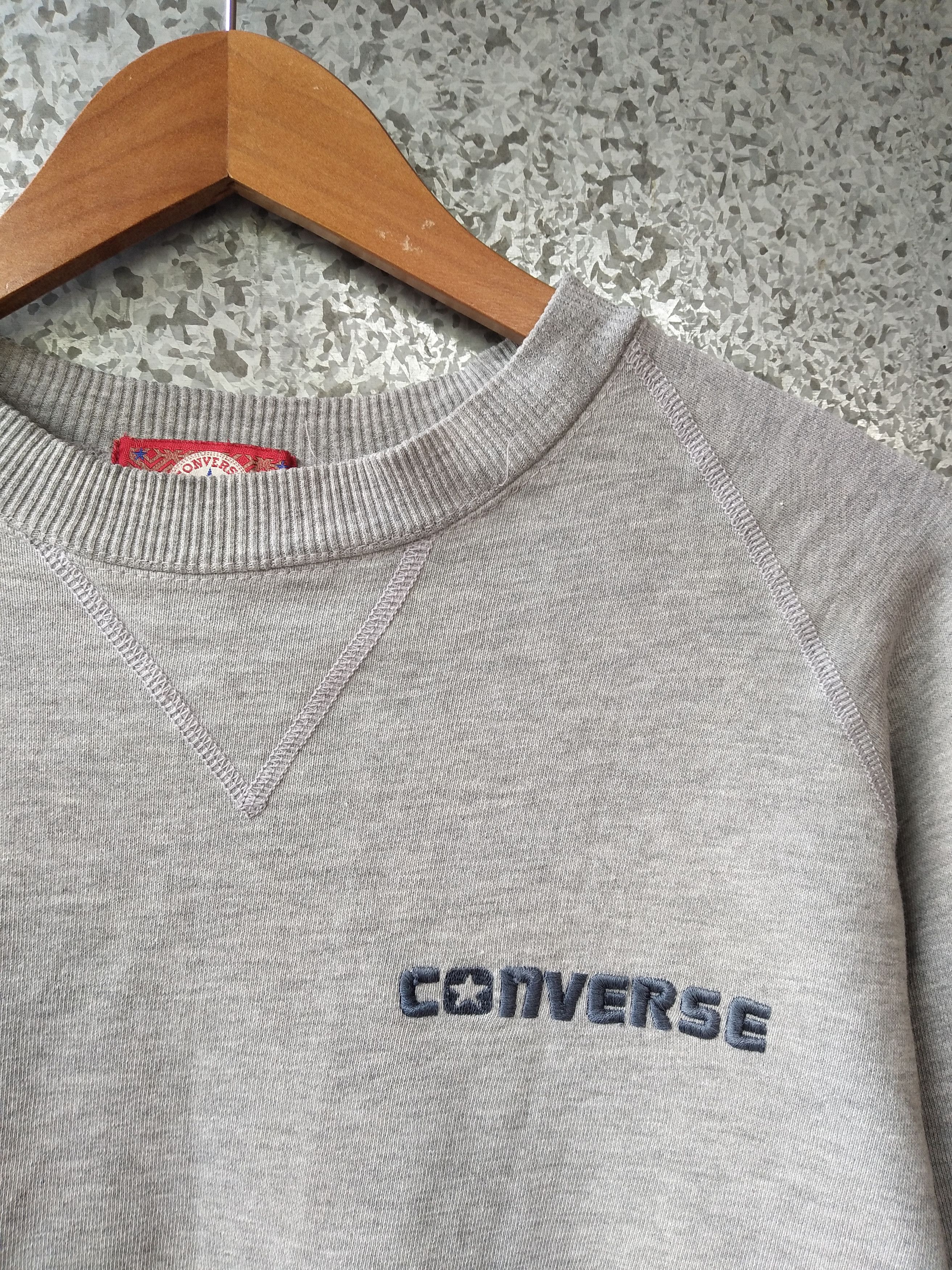 Converse × Vintage Vintage CONVERSE sweatshirt Size US L / EU 52-54 / 3 - 4 Thumbnail