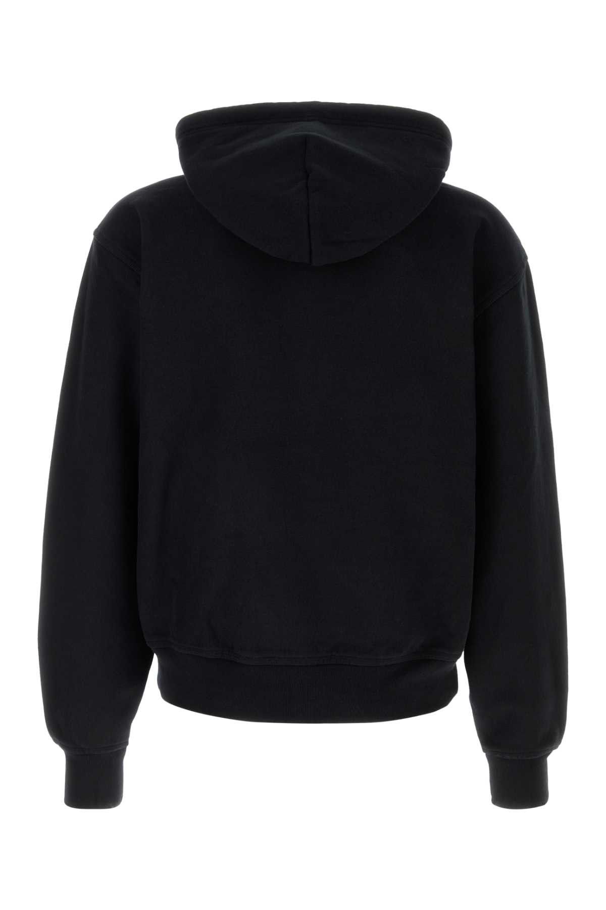 Burberry Black Cotton Blend Sweatshirt Size US M / EU 48-50 / 2 - 2 Thumbnail