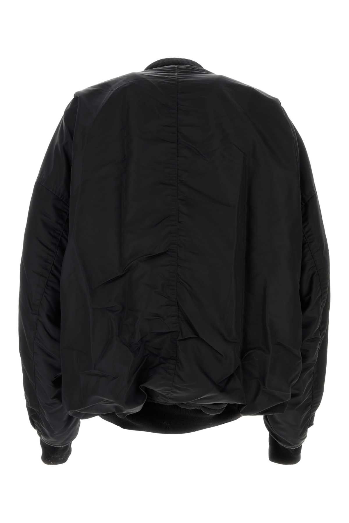 Maison MIHARA YASUHIRO Black Nylon Bomber Jacket Size US S / EU 44-46 / 1 - 2 Thumbnail