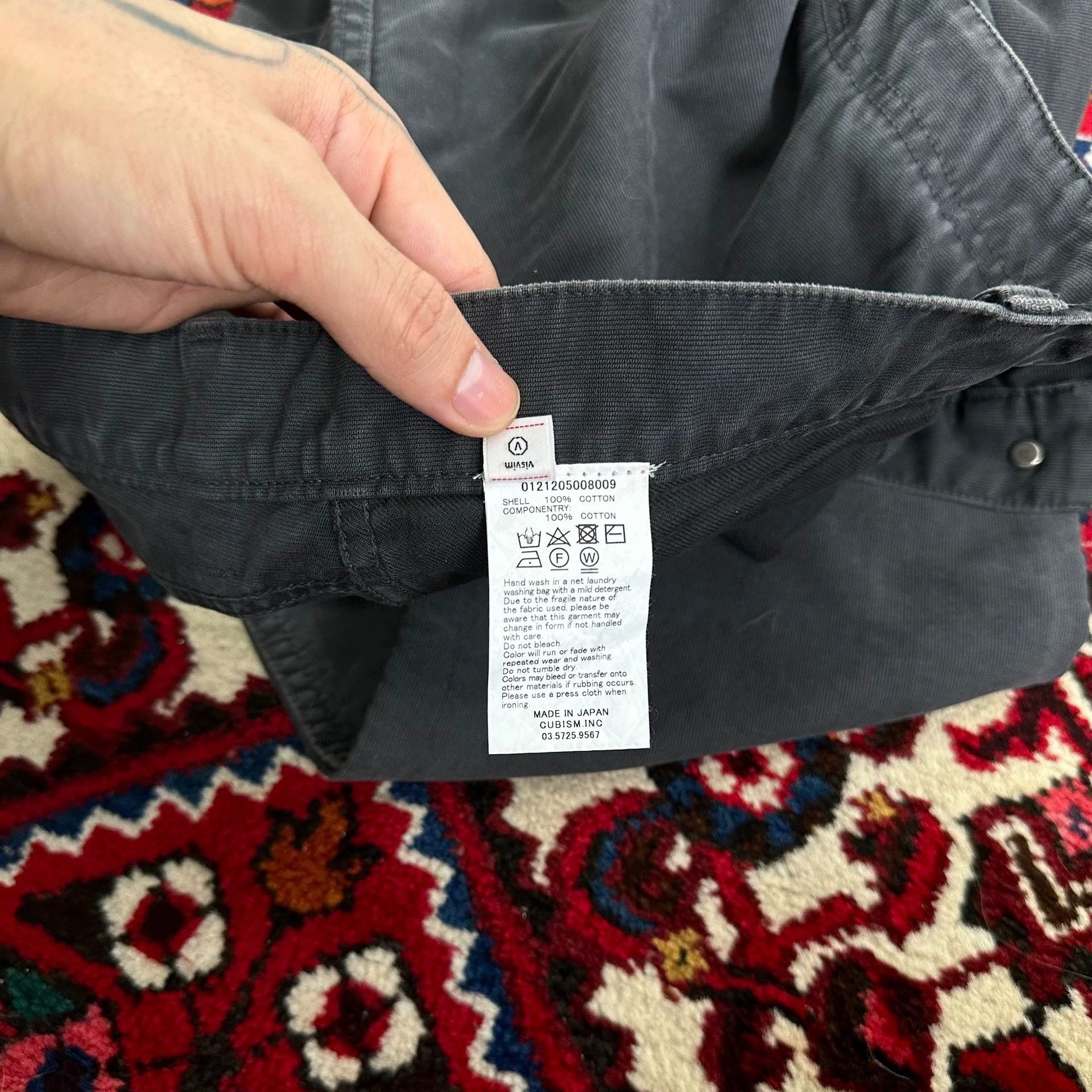 Visvim visvim 21aw fluxus 03 G.CORDS Size US 31 - 8 Thumbnail
