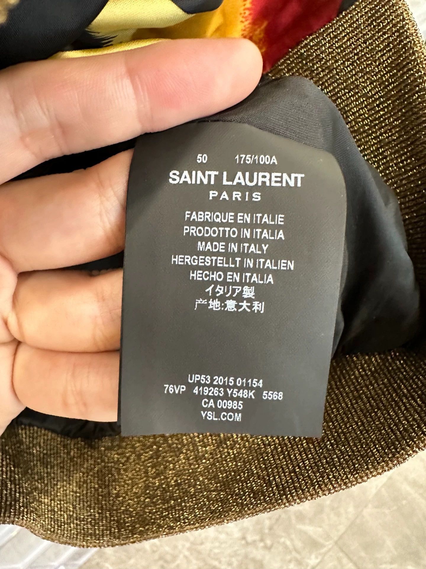 Saint Laurent Paris Saint Laurent slp16ss coconut jacket -DMC Size US L / EU 52-54 / 3 - 3 Thumbnail