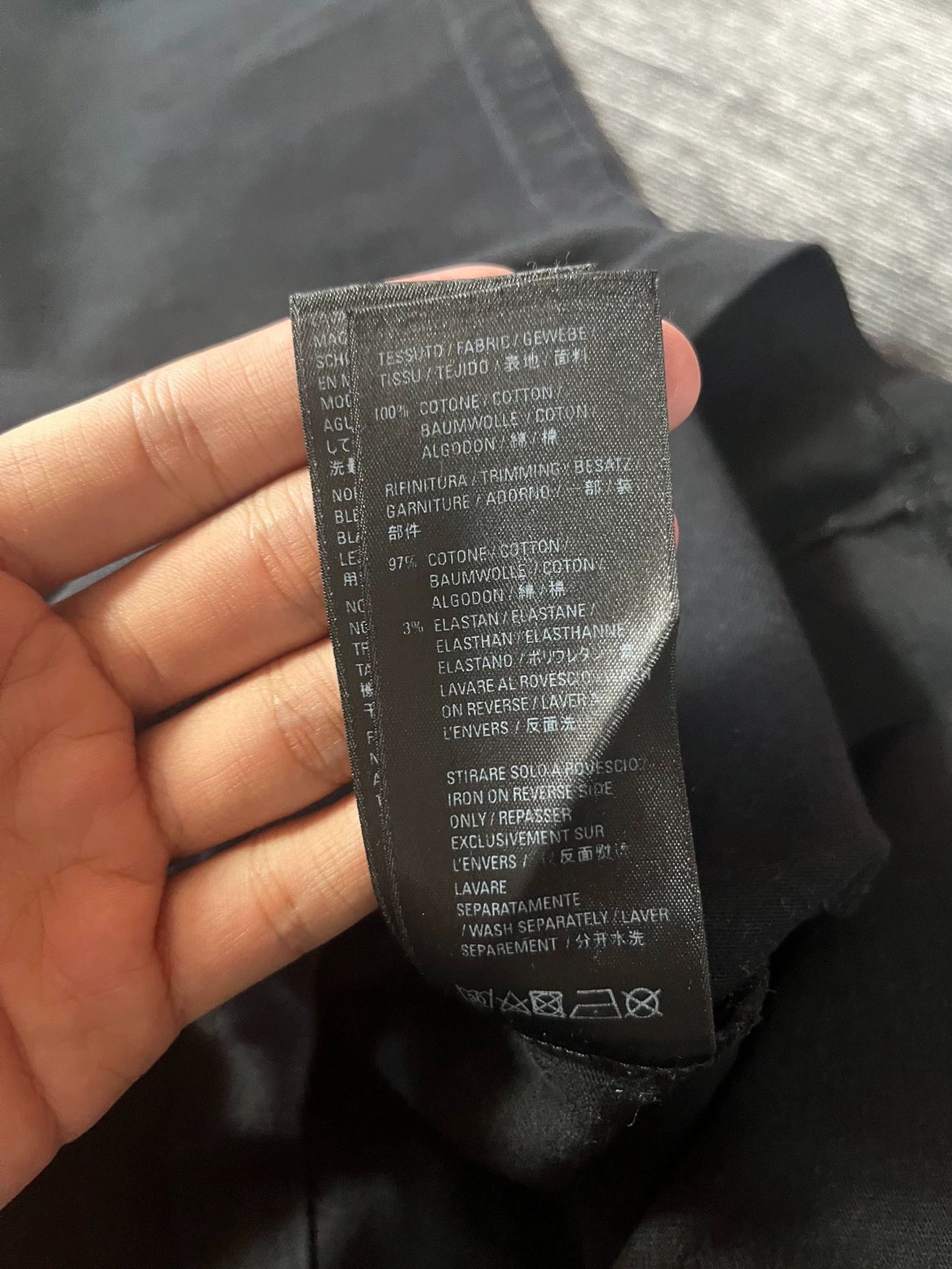 Balenciaga Balenciaga Black Jelly Logo Short Sleeve Size US M / EU 48-50 / 2 - 7 Thumbnail