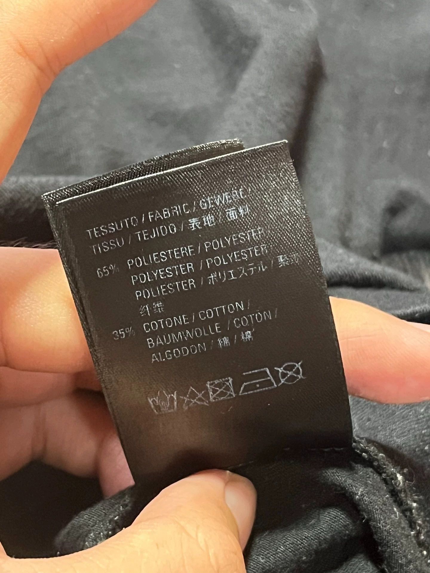 Balenciaga Balenciaga Black Seven Nation Language Short Sleeve T-shirt Size US M / EU 48-50 / 2 - 6 Thumbnail