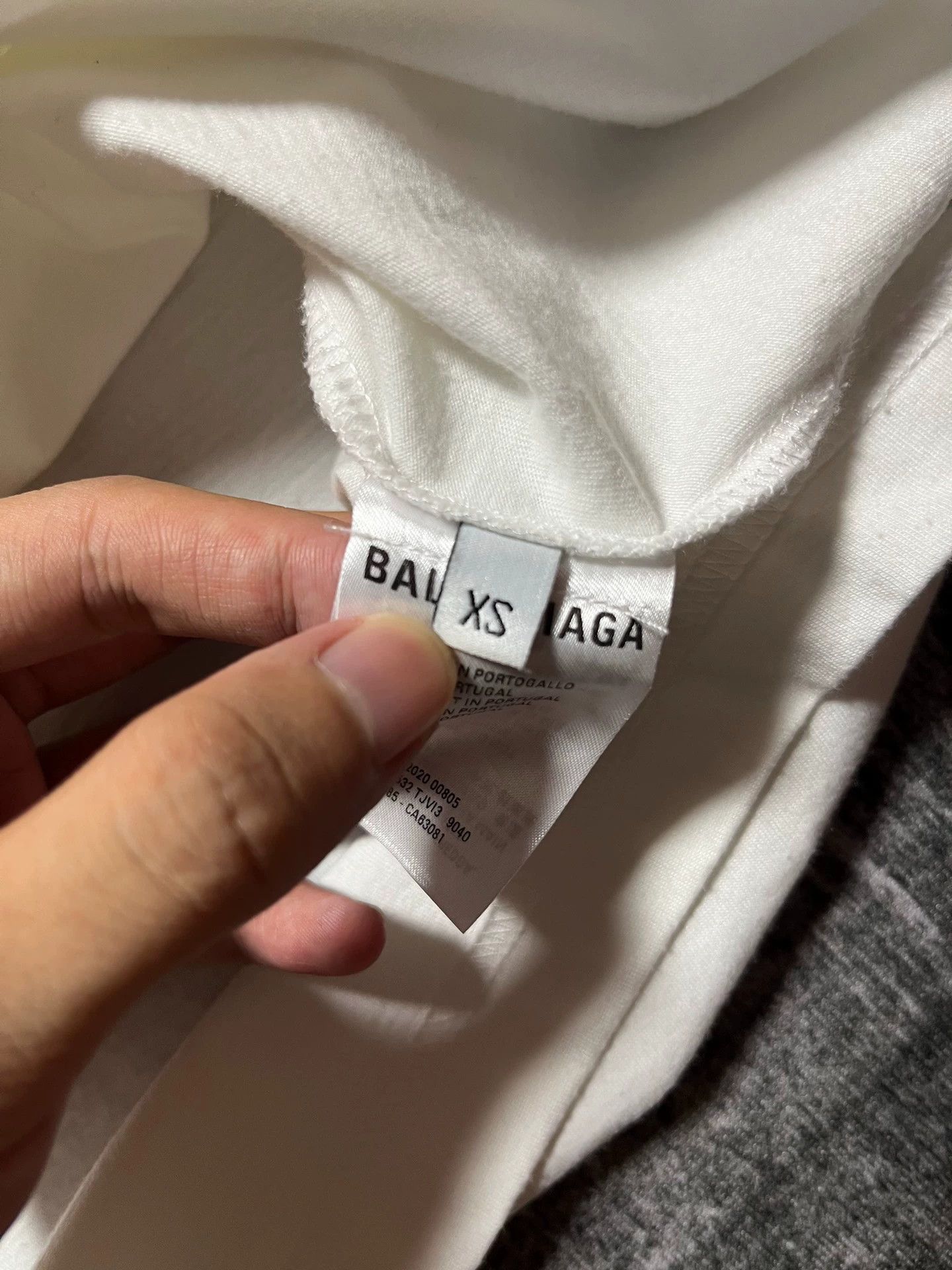 Balenciaga Balenciaga White Seven Nation Language Short Sleeve T-shirt Size US XS / EU 42 / 0 - 5 Thumbnail
