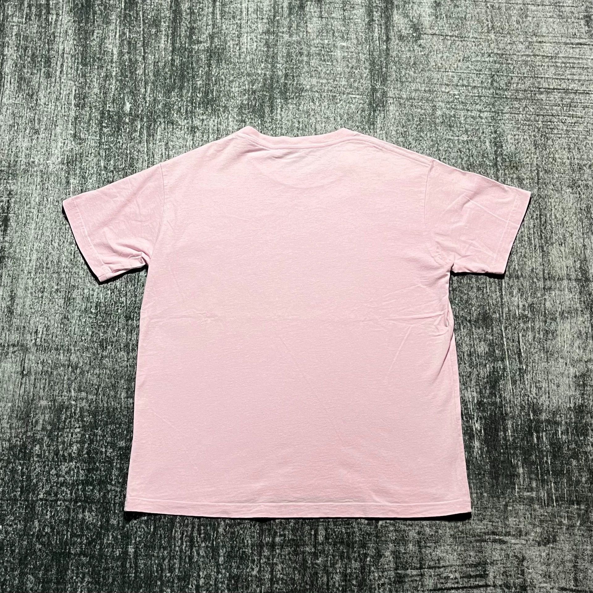 Balenciaga Balenciaga Pink Basic Small Logo Short Sleeve T-shirt Size US L / EU 52-54 / 3 - 2 Thumbnail
