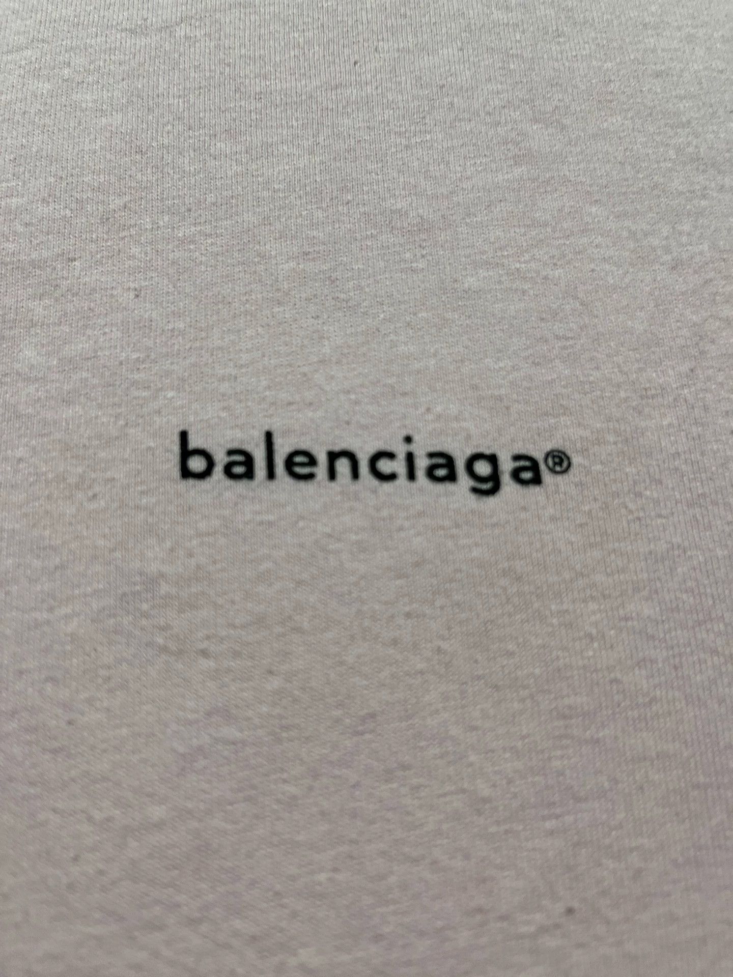Balenciaga Balenciaga Pink Basic Small Logo Short Sleeve T-shirt Size US L / EU 52-54 / 3 - 3 Thumbnail