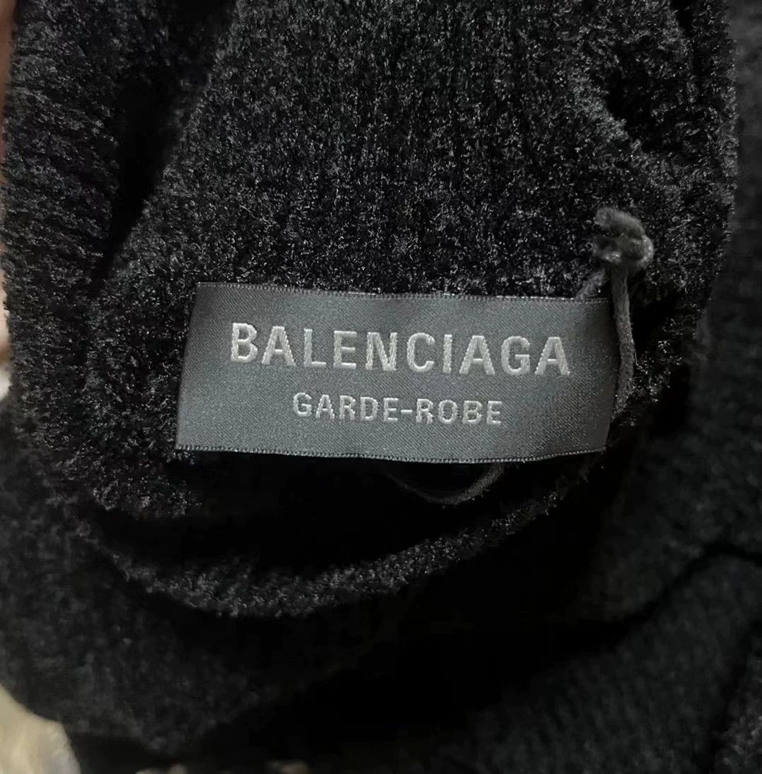 Balenciaga Balenciaga new Garde Robe series high neck teddy jacket Size US M / EU 48-50 / 2 - 5 Thumbnail