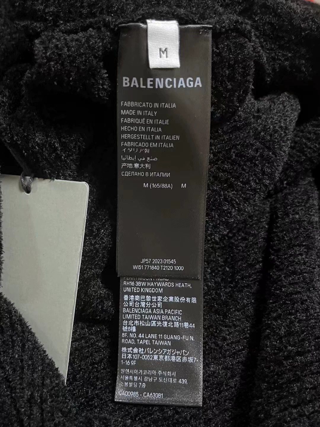 Balenciaga Balenciaga new Garde Robe series high neck teddy jacket Size US M / EU 48-50 / 2 - 6 Thumbnail