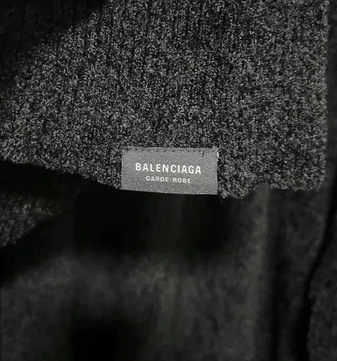 Balenciaga Balenciaga new Garde Robe series high neck teddy jacket Size US M / EU 48-50 / 2 - 3 Thumbnail