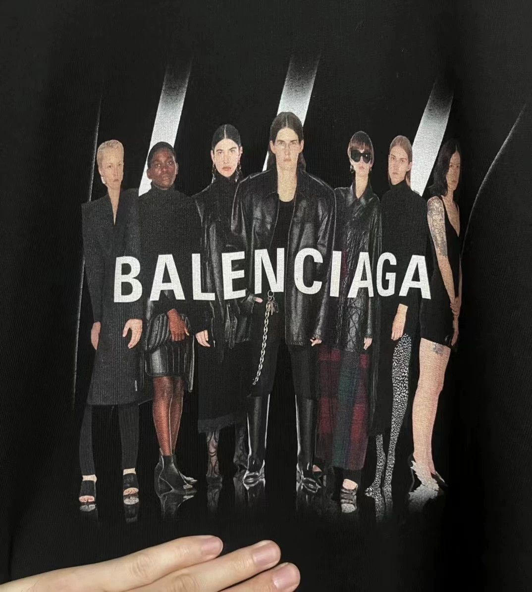 Balenciaga Balenciaga Portrait Band Hoodie Size US XXS / EU 40 - 3 Thumbnail