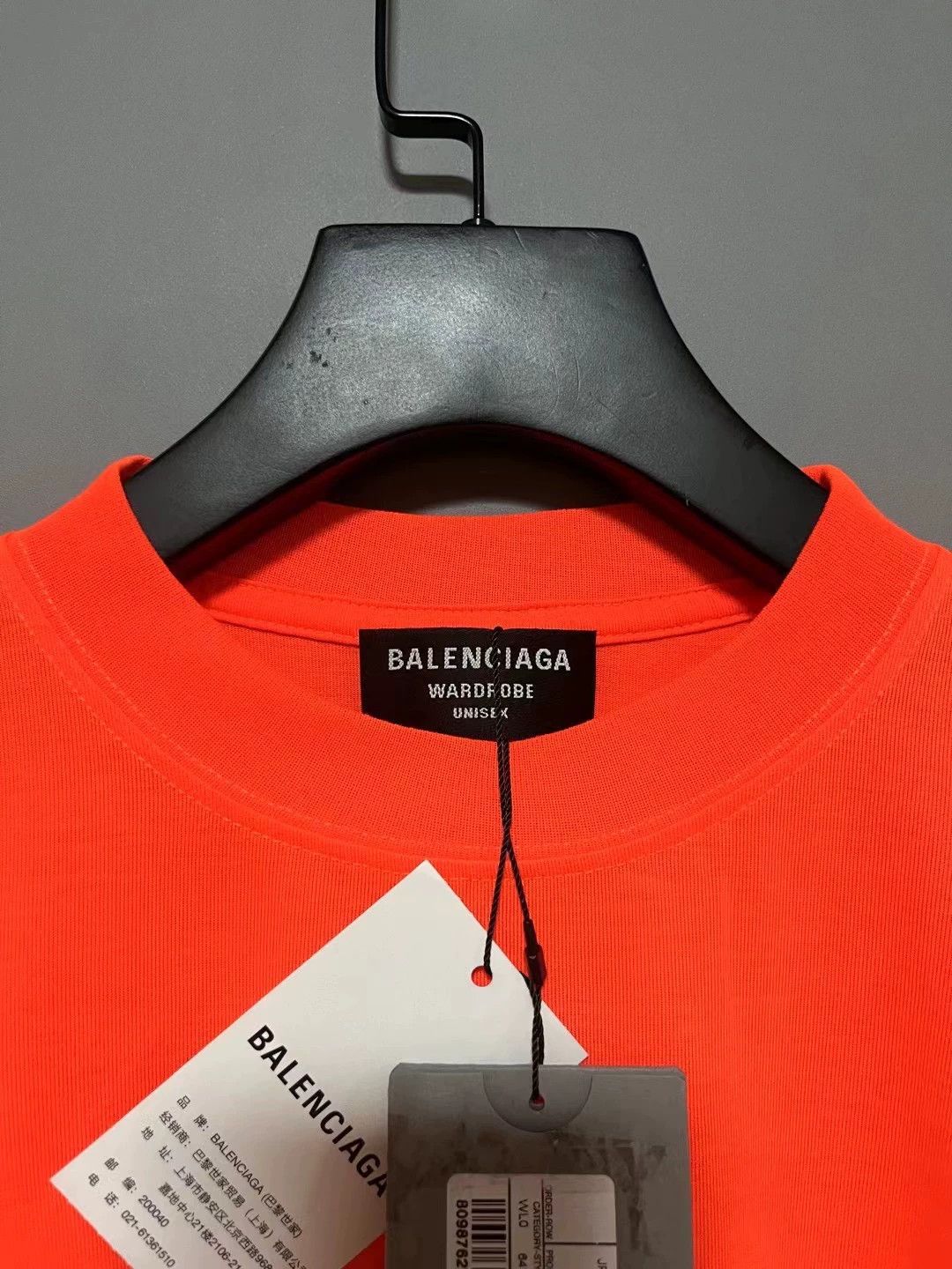 Balenciaga Balenciaga Orange Cola Short Sleeves Size US XS / EU 42 / 0 - 3 Thumbnail